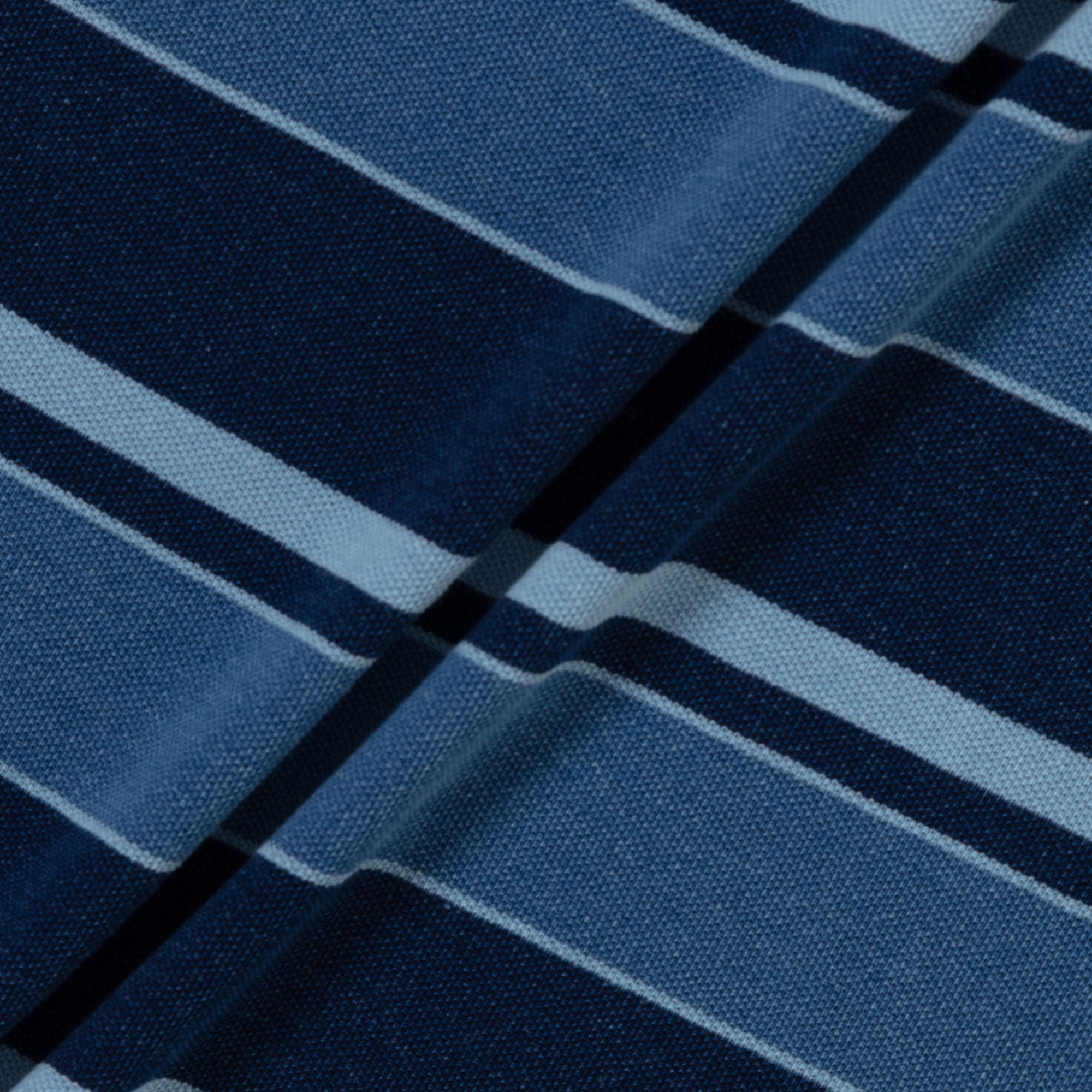 インディゴボーダー Tシャツ