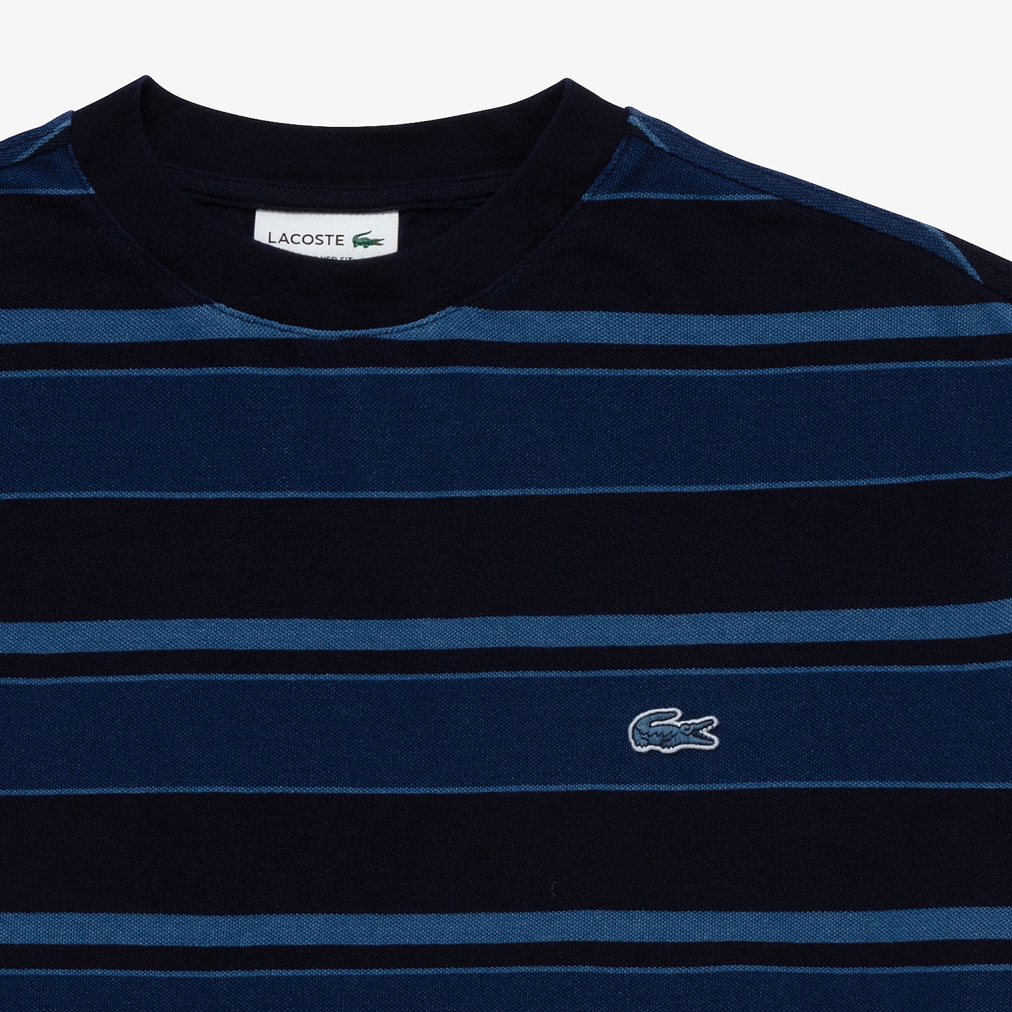 インディゴボーダー Tシャツ