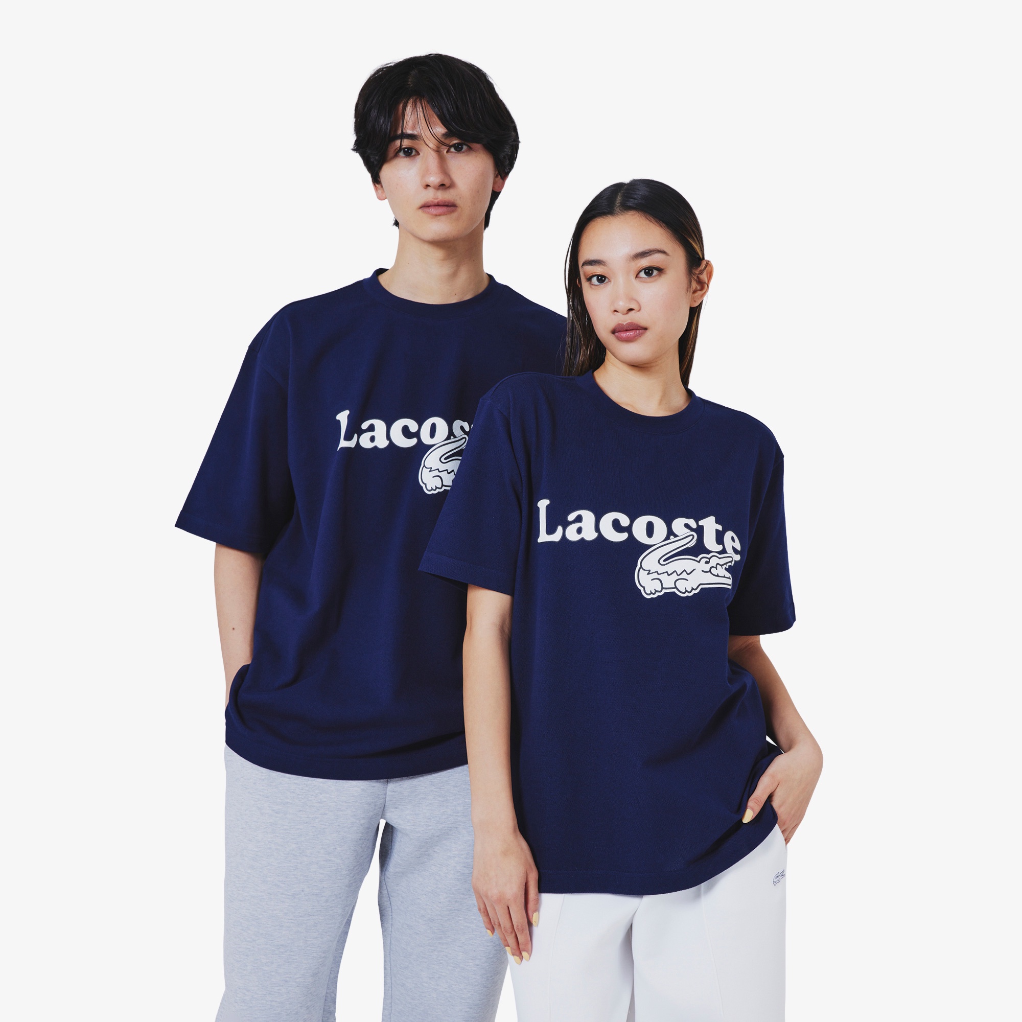 【オンライン限定】鹿の子地リラックスフィットTシャツ