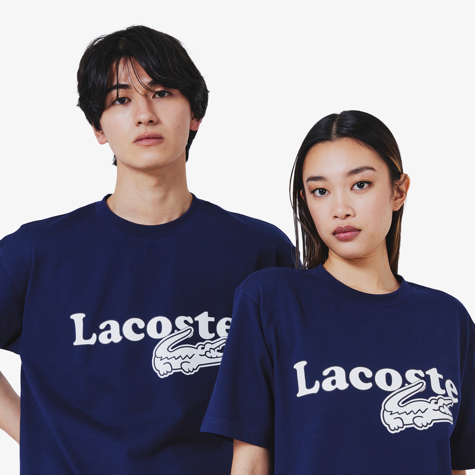 【オンライン限定】鹿の子地リラックスフィットTシャツ