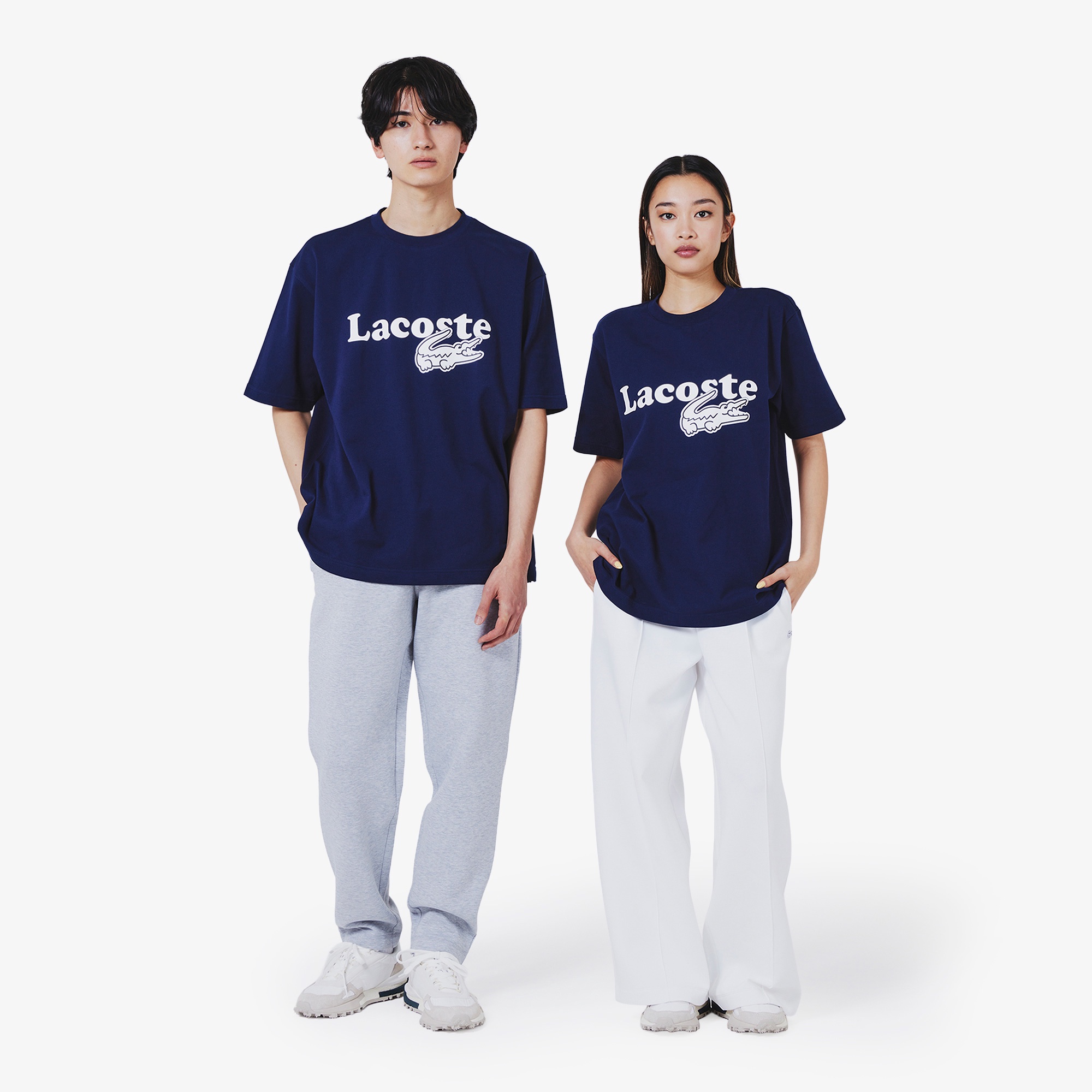 【オンライン限定】鹿の子地リラックスフィットTシャツ