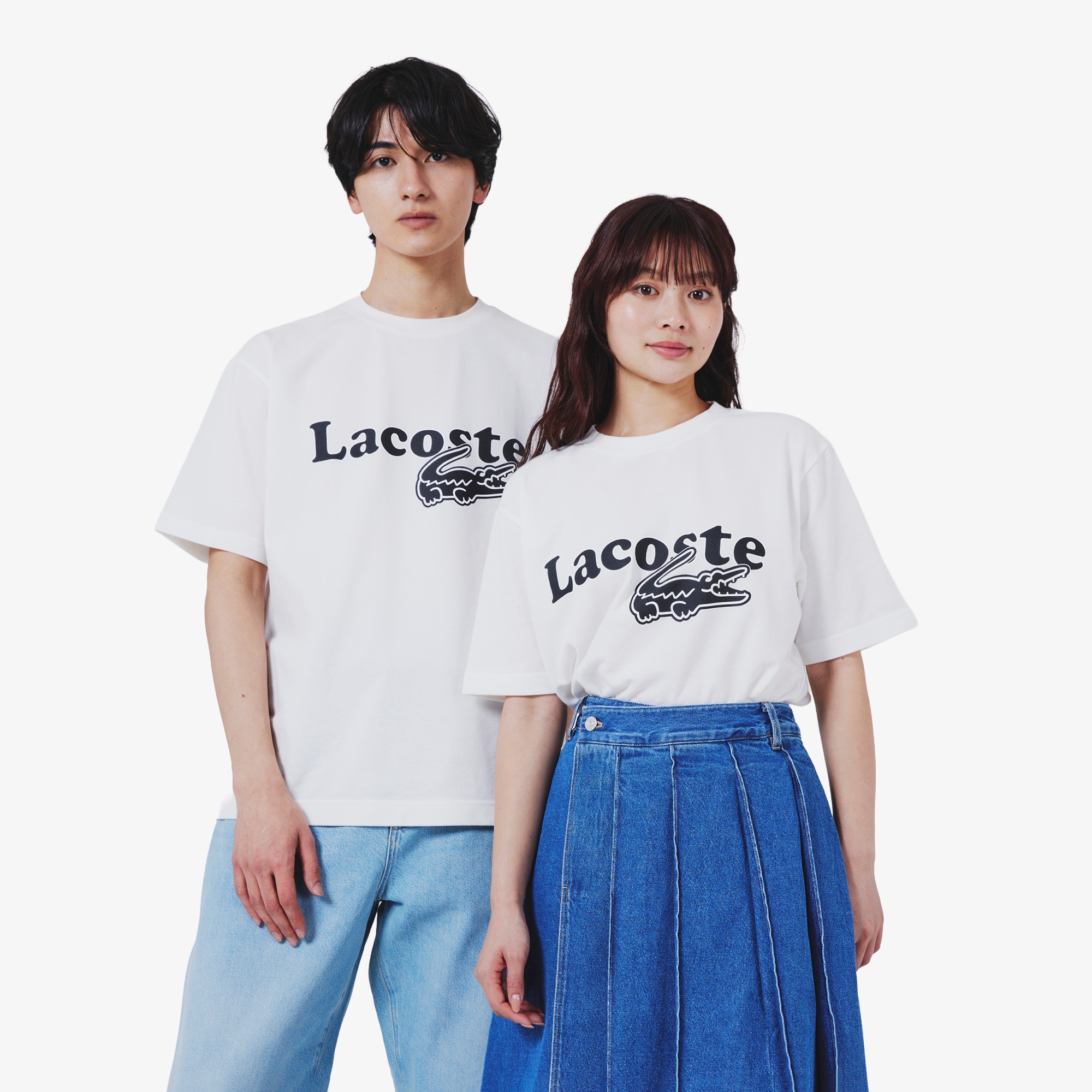 【オンライン限定】鹿の子地リラックスフィットTシャツ