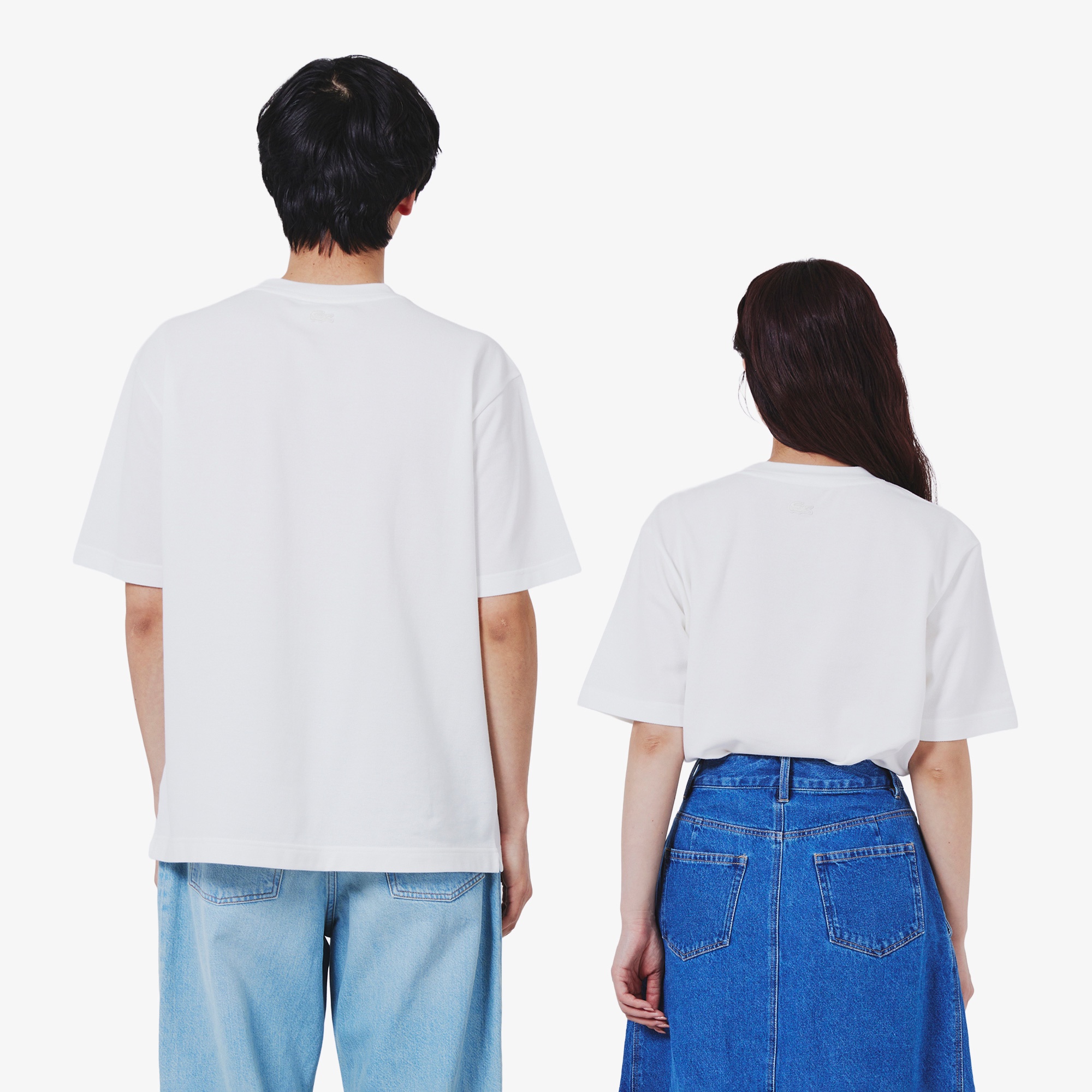 【オンライン限定】鹿の子地リラックスフィットTシャツ