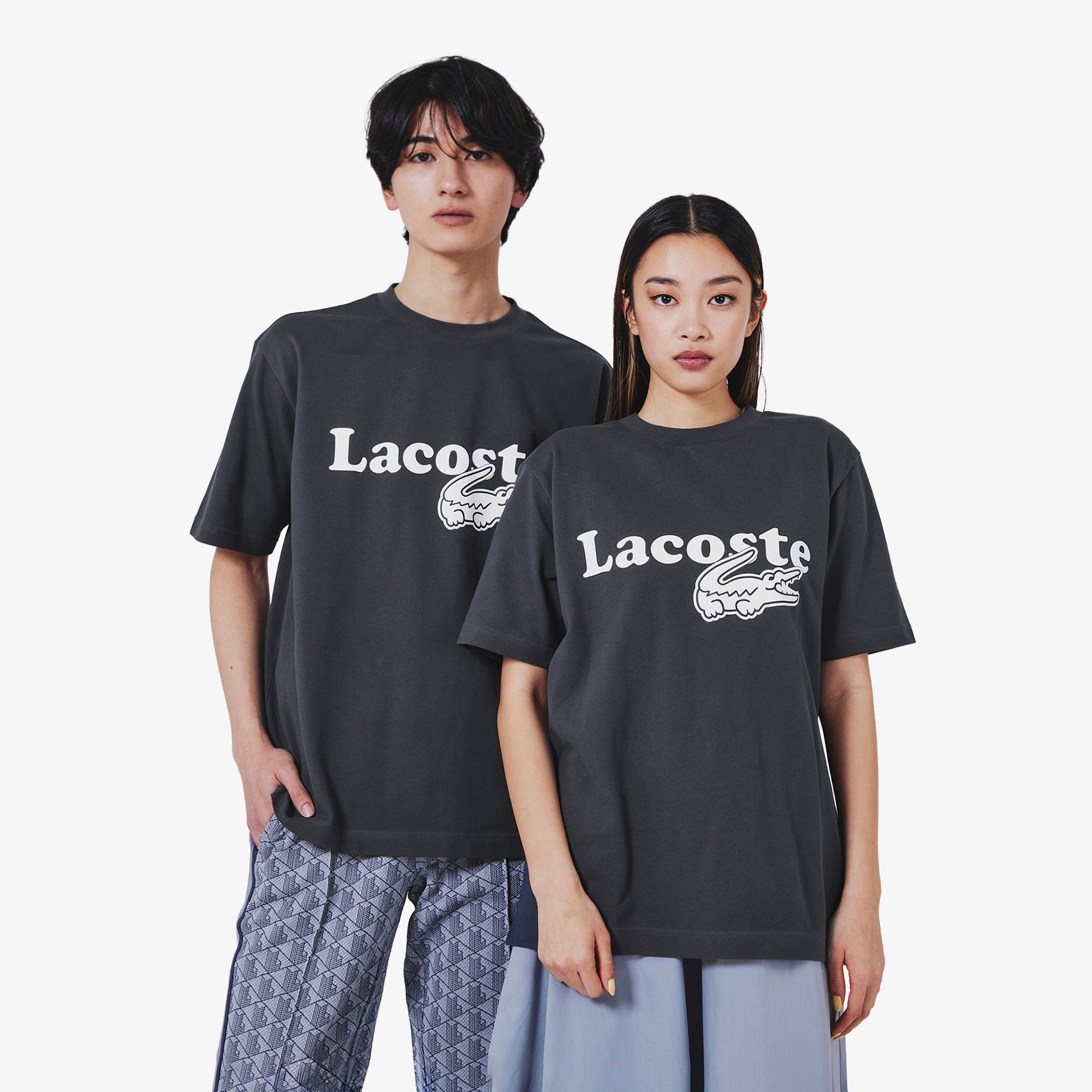 【オンライン限定】鹿の子地リラックスフィットTシャツ
