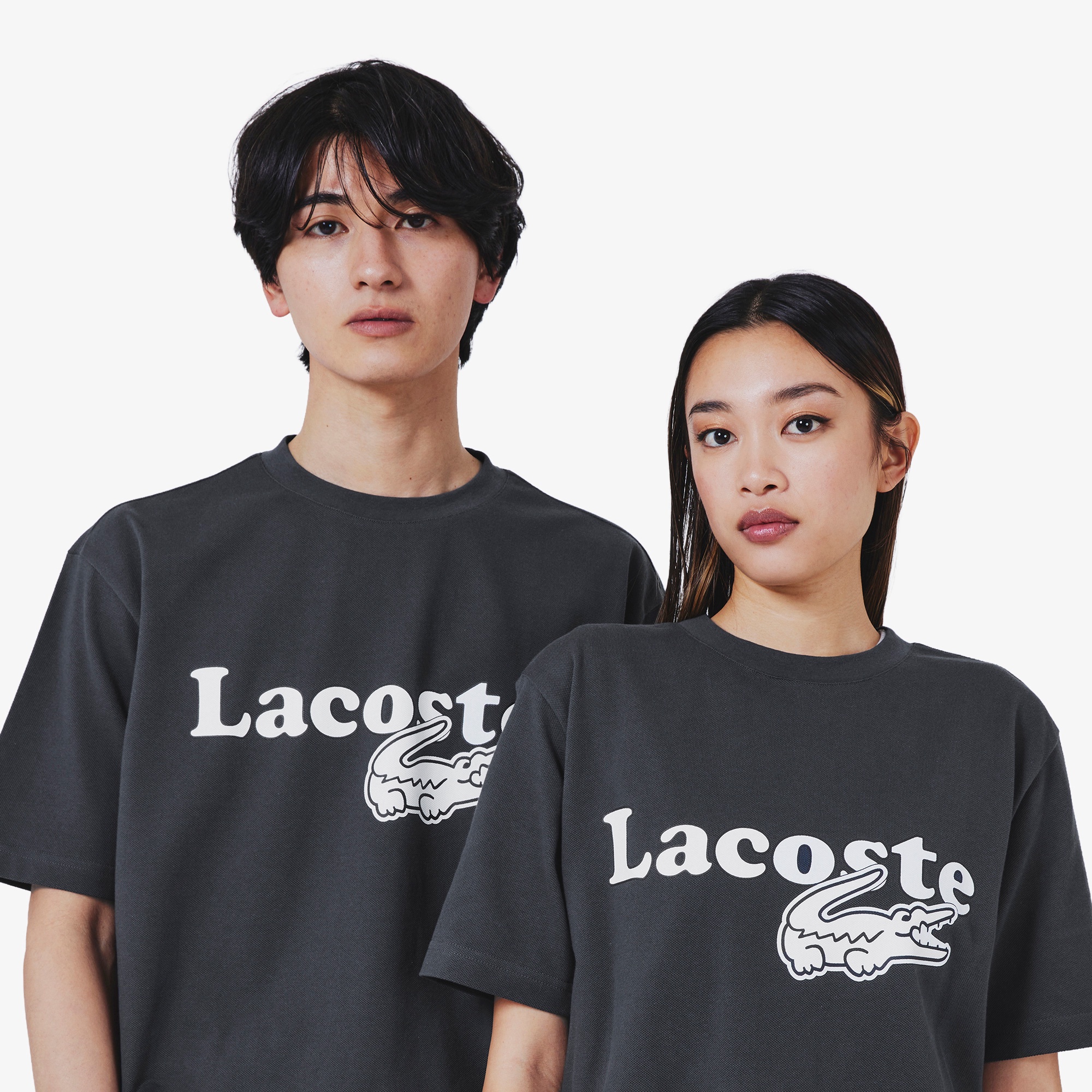 【オンライン限定】鹿の子地リラックスフィットTシャツ