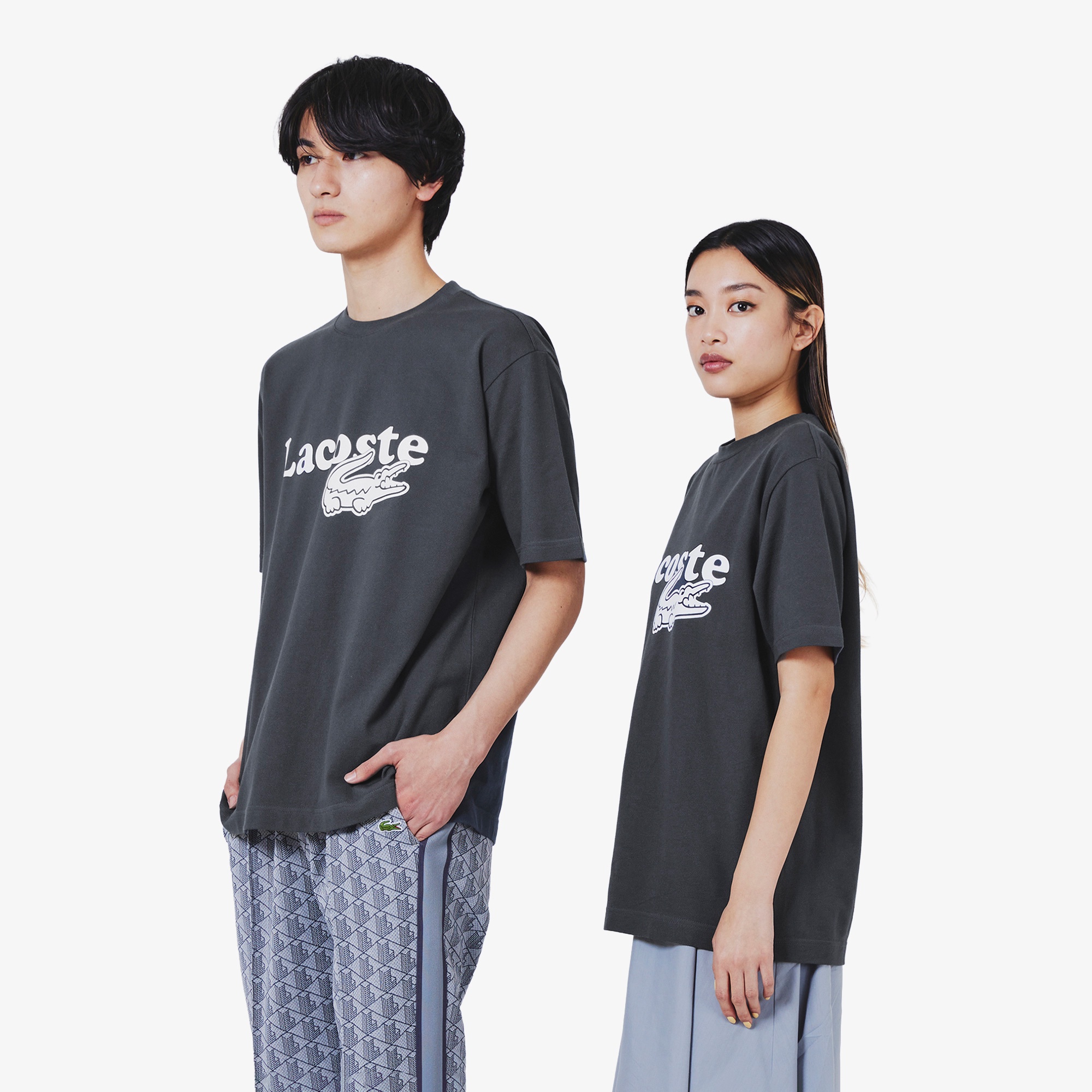 【オンライン限定】鹿の子地リラックスフィットTシャツ