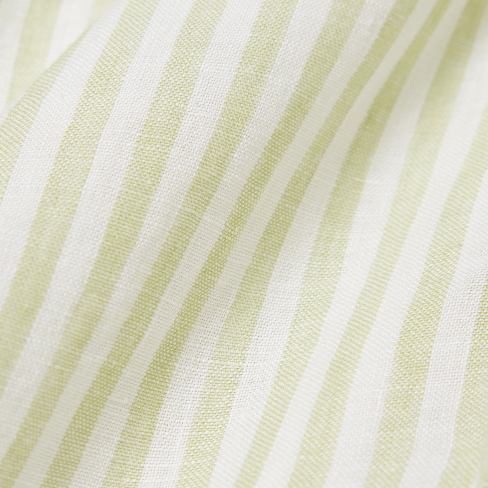 リネンストライプシャツ