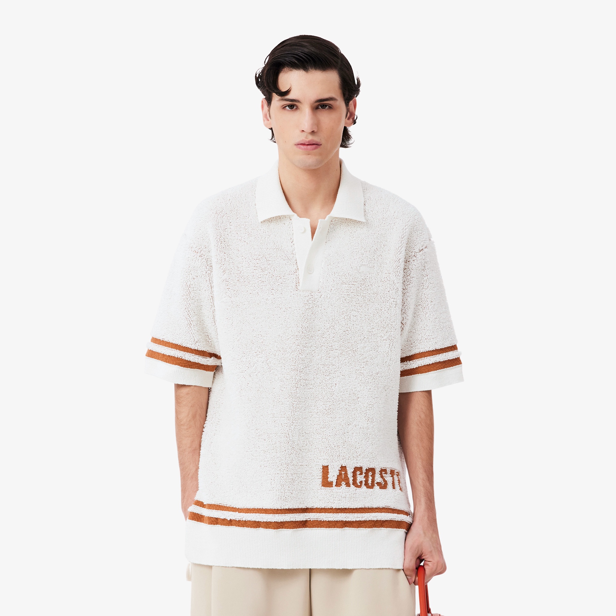 『SS26 Fashion Show』 ブークレニットポロカラーニット