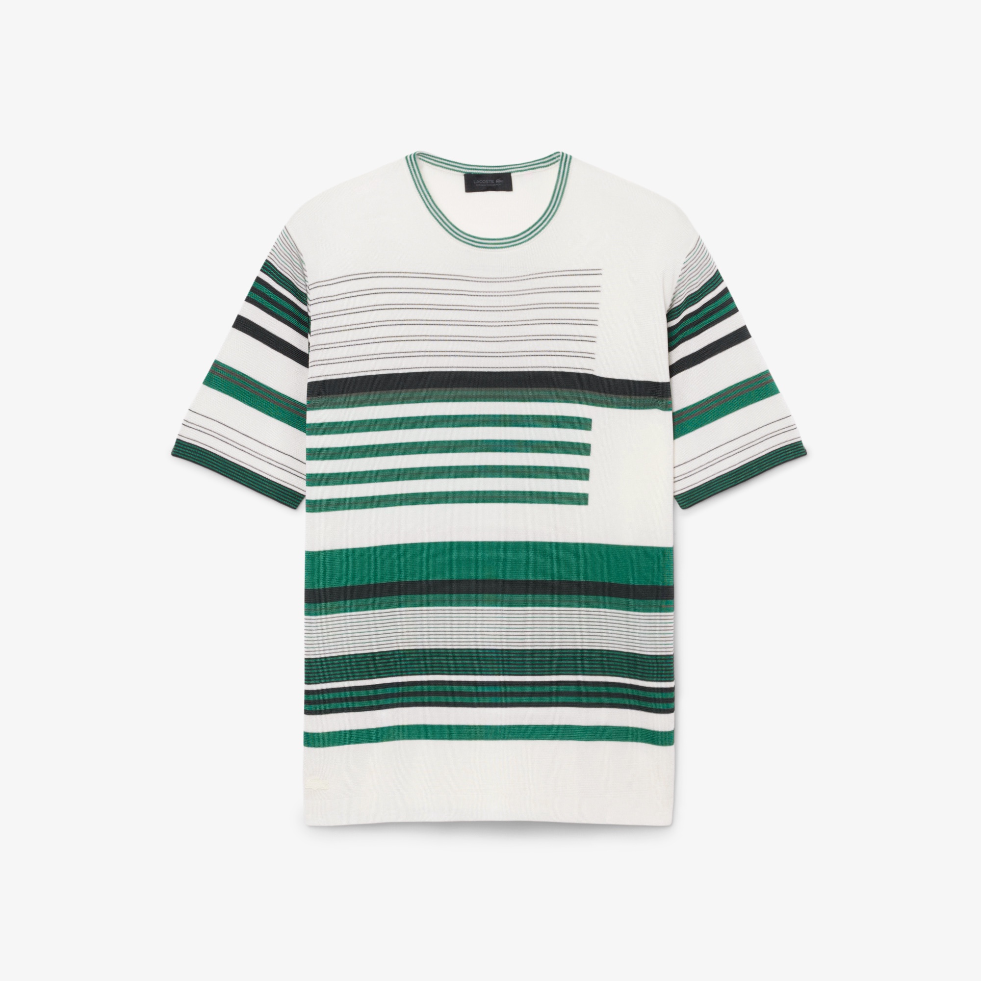 『SS26 Fashion Show』 マルチストライプレーヨンTシャツ