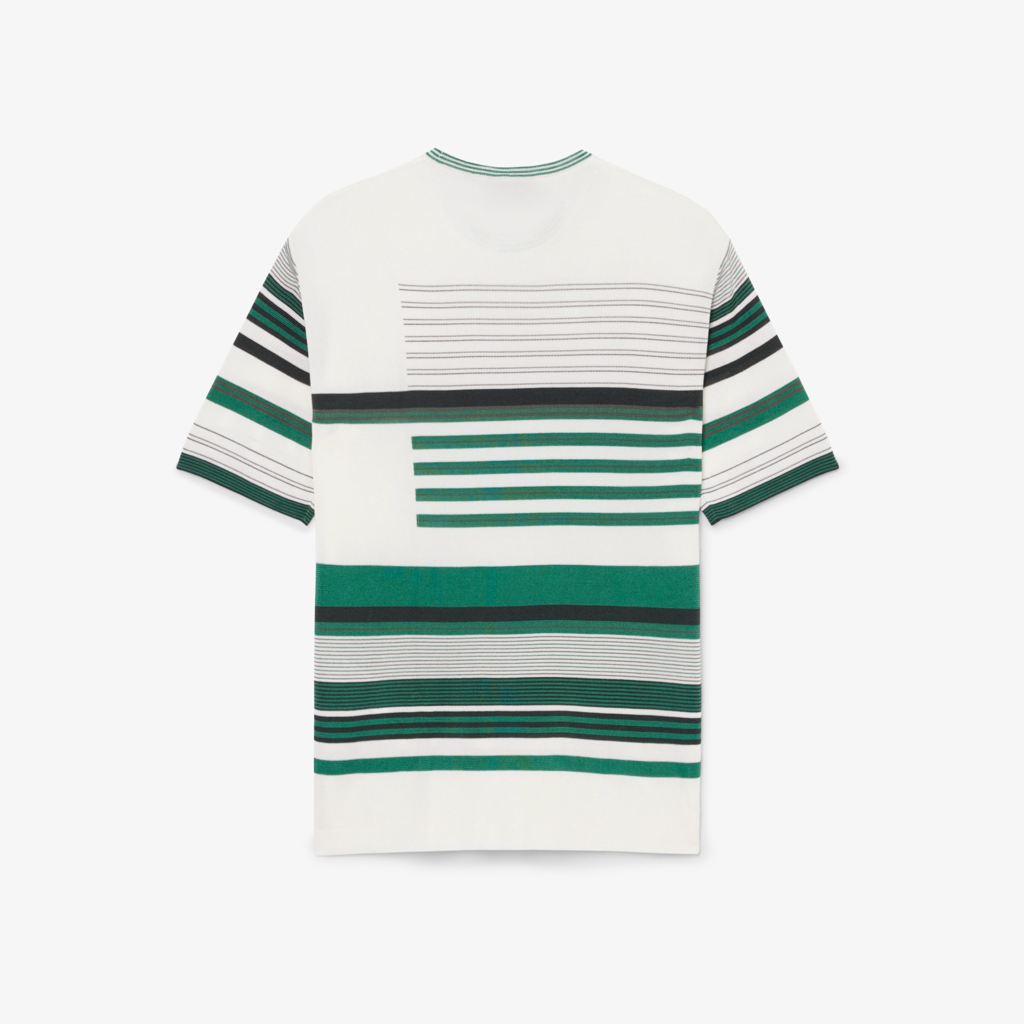 『SS26 Fashion Show』 マルチストライプレーヨンTシャツ