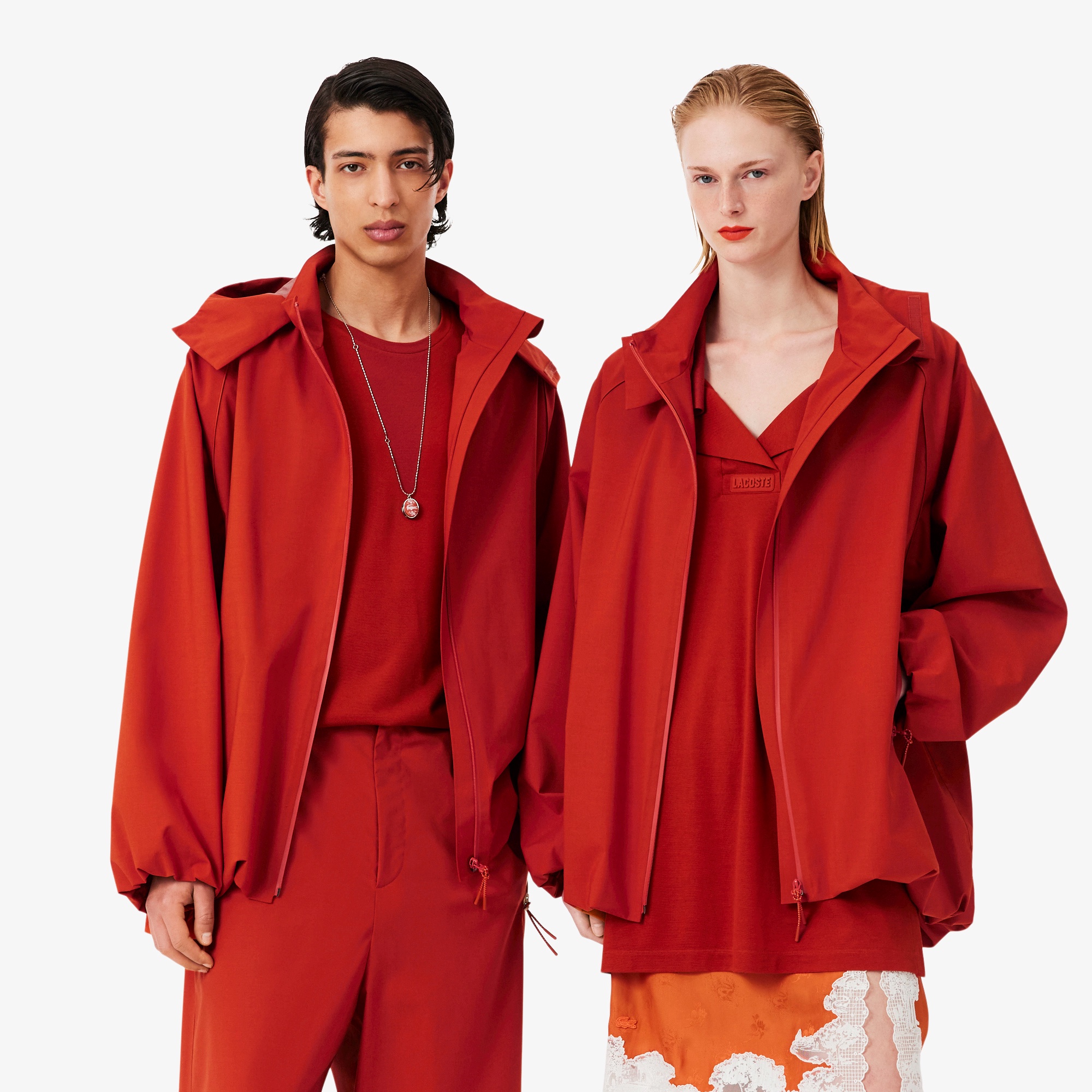 『SS26 Fashion Show』キャンバストラックジャケット