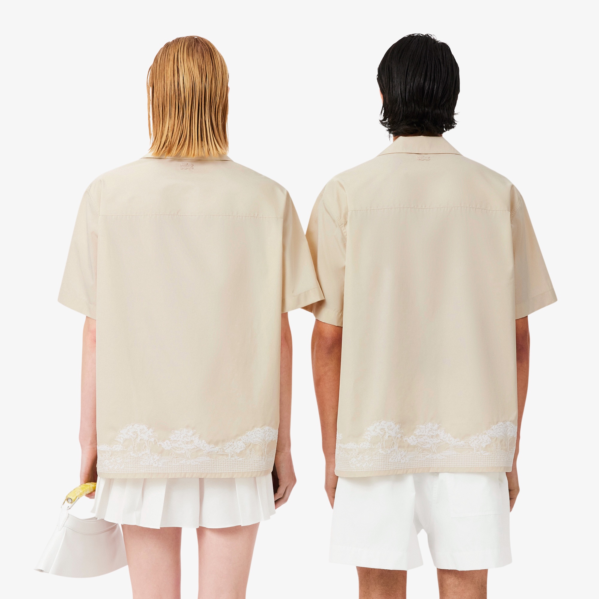 『SS26 Fashion Show』 シャンタコステッチオープンカラーシャツ