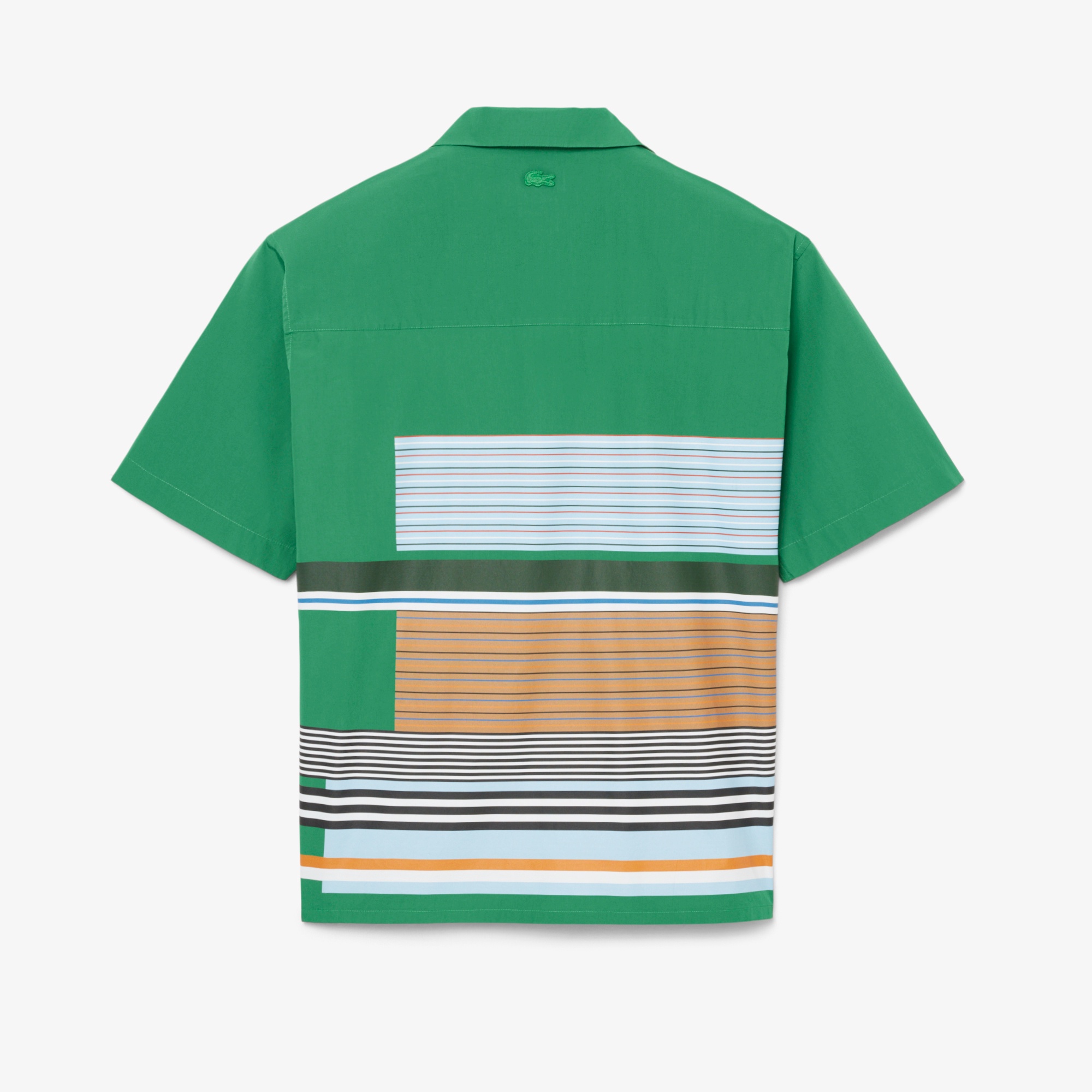 『SS26 Fashion Show』 マルチボーダーオープンカラーシャツ