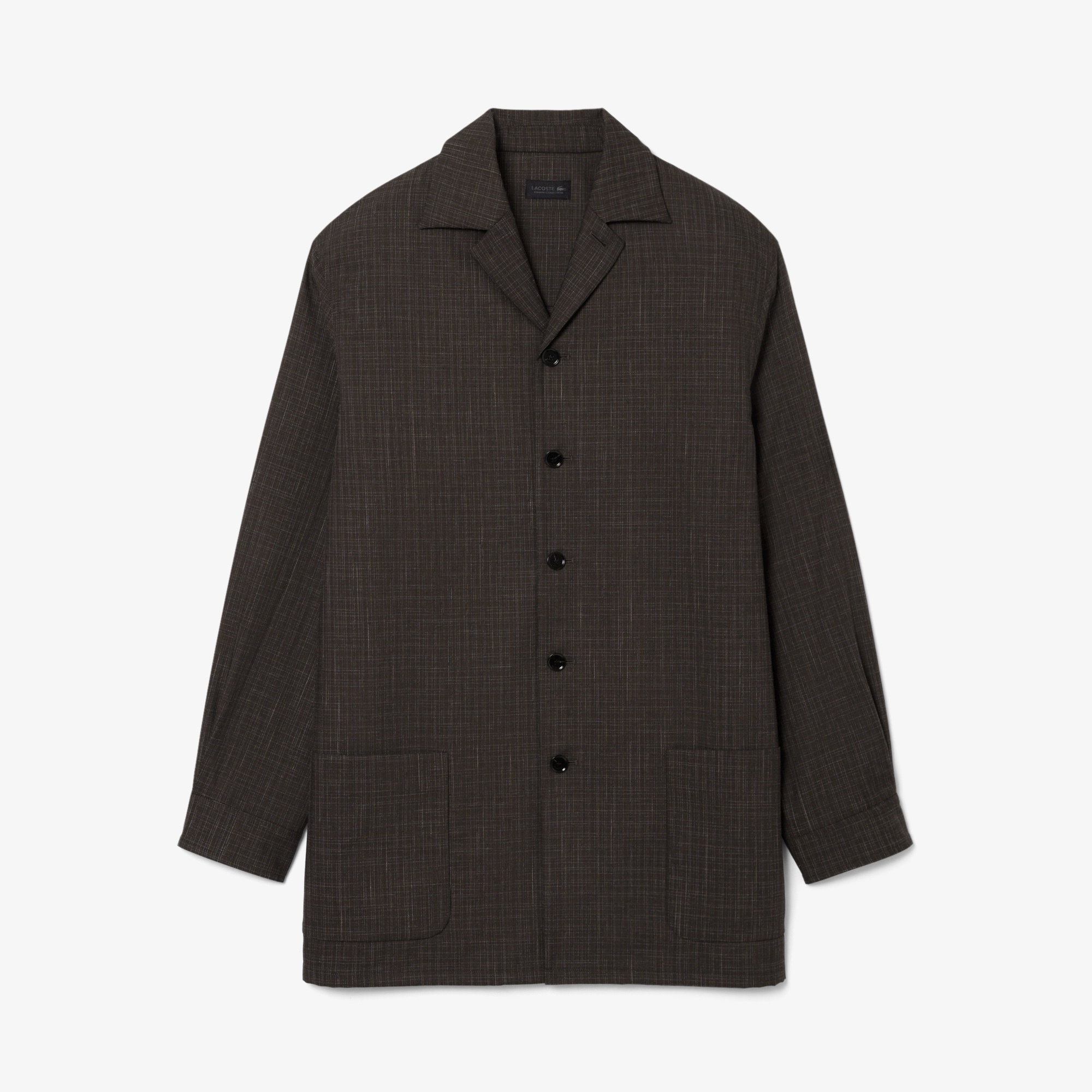 『SS26 Fashion Show』 プリントウールオーバーシャツ