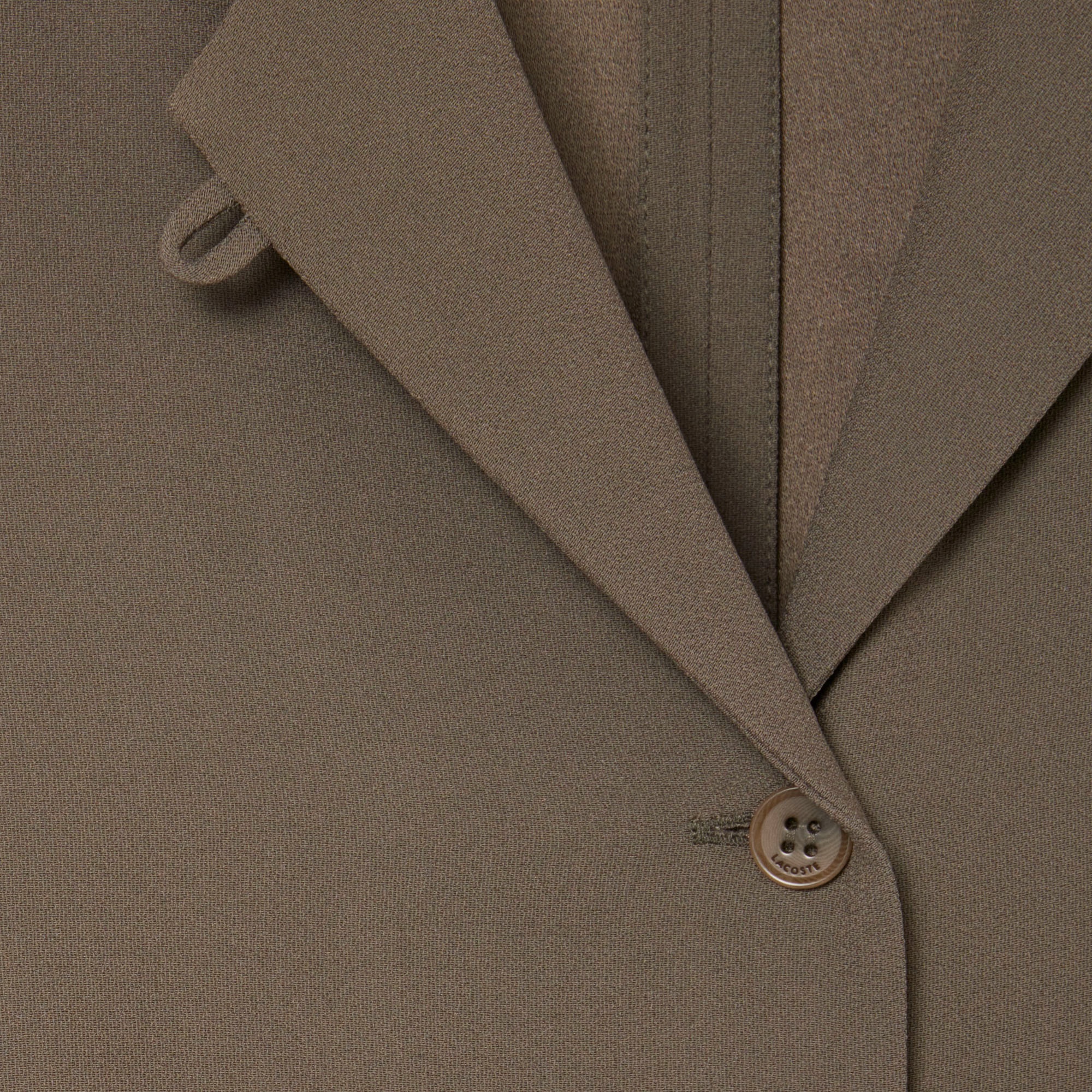 『SS26 Fashion Show』 ジャカードポロカラー鹿の子地ドレス