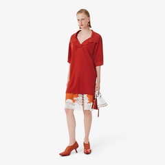 インディゴ鹿の子ポロドレス EF042J - ラコステ（LACOSTE）公式