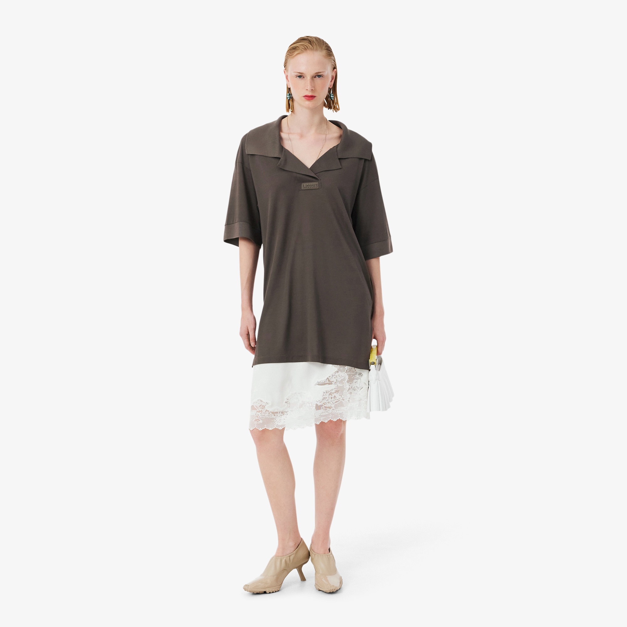 『SS26 Fashion Show』 シルク鹿の子ワンピース