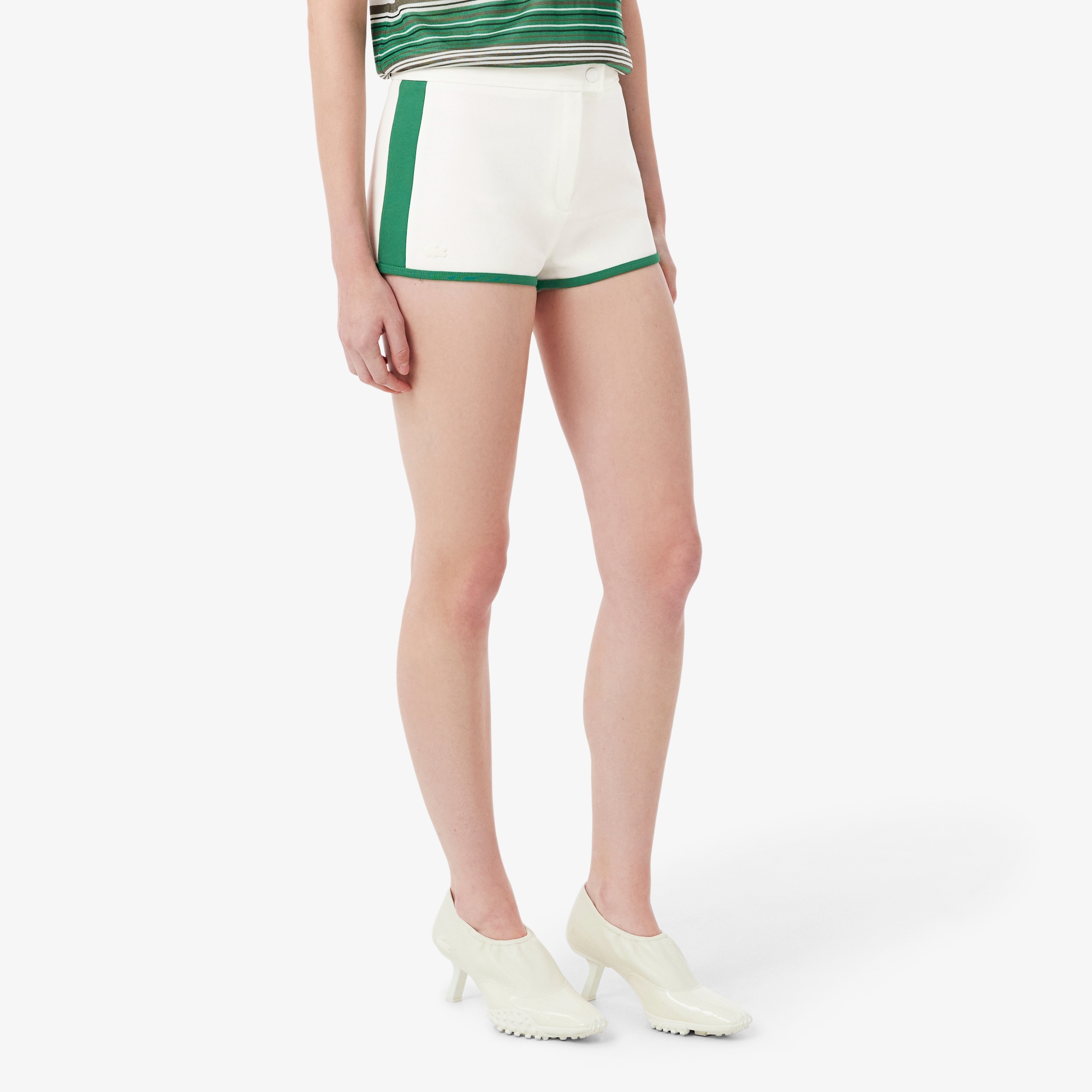 『SS26 Fashion Show』 サテンニットミニショーツ