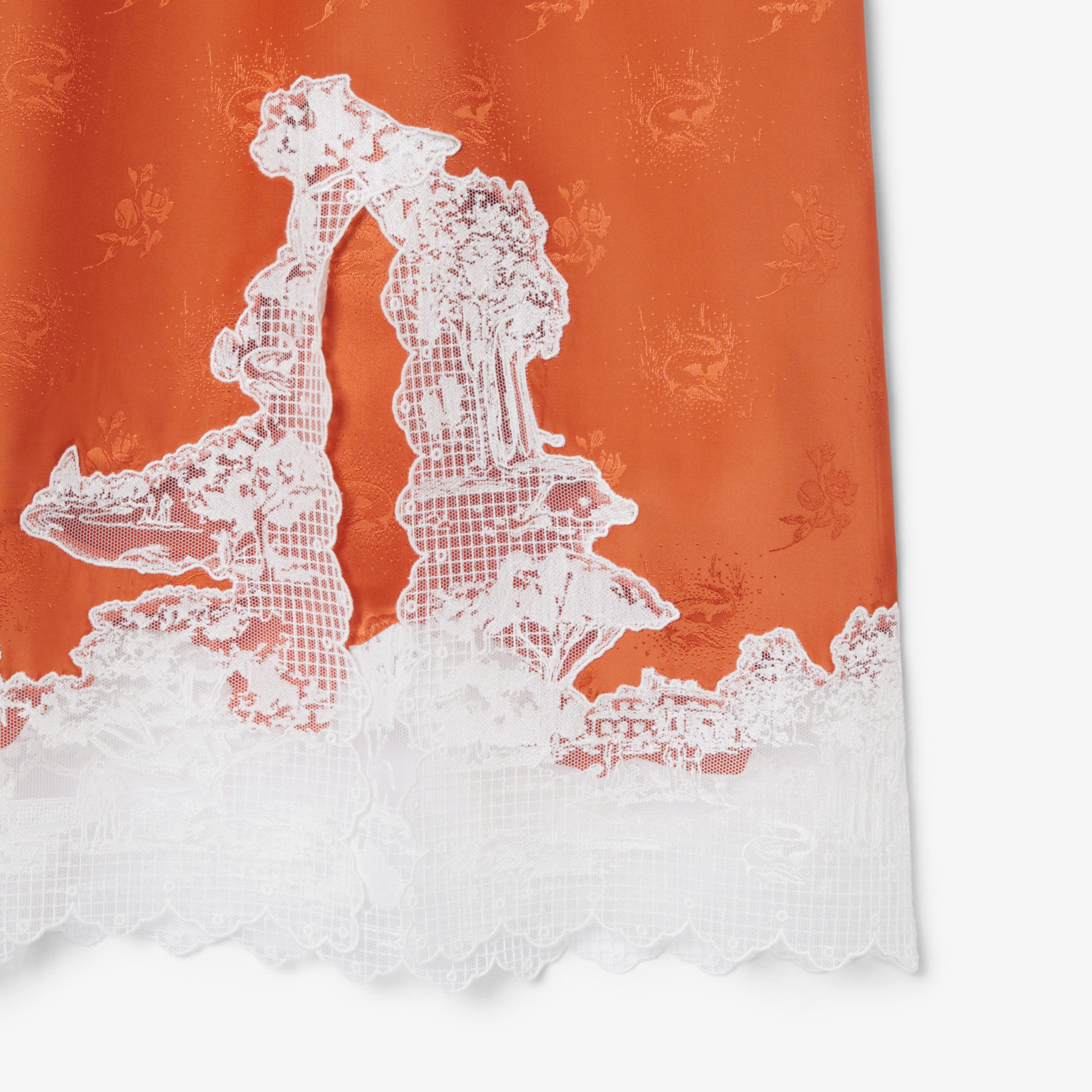 『SS26 Fashion Show』 ランドスケープ刺しゅうチュールスカート