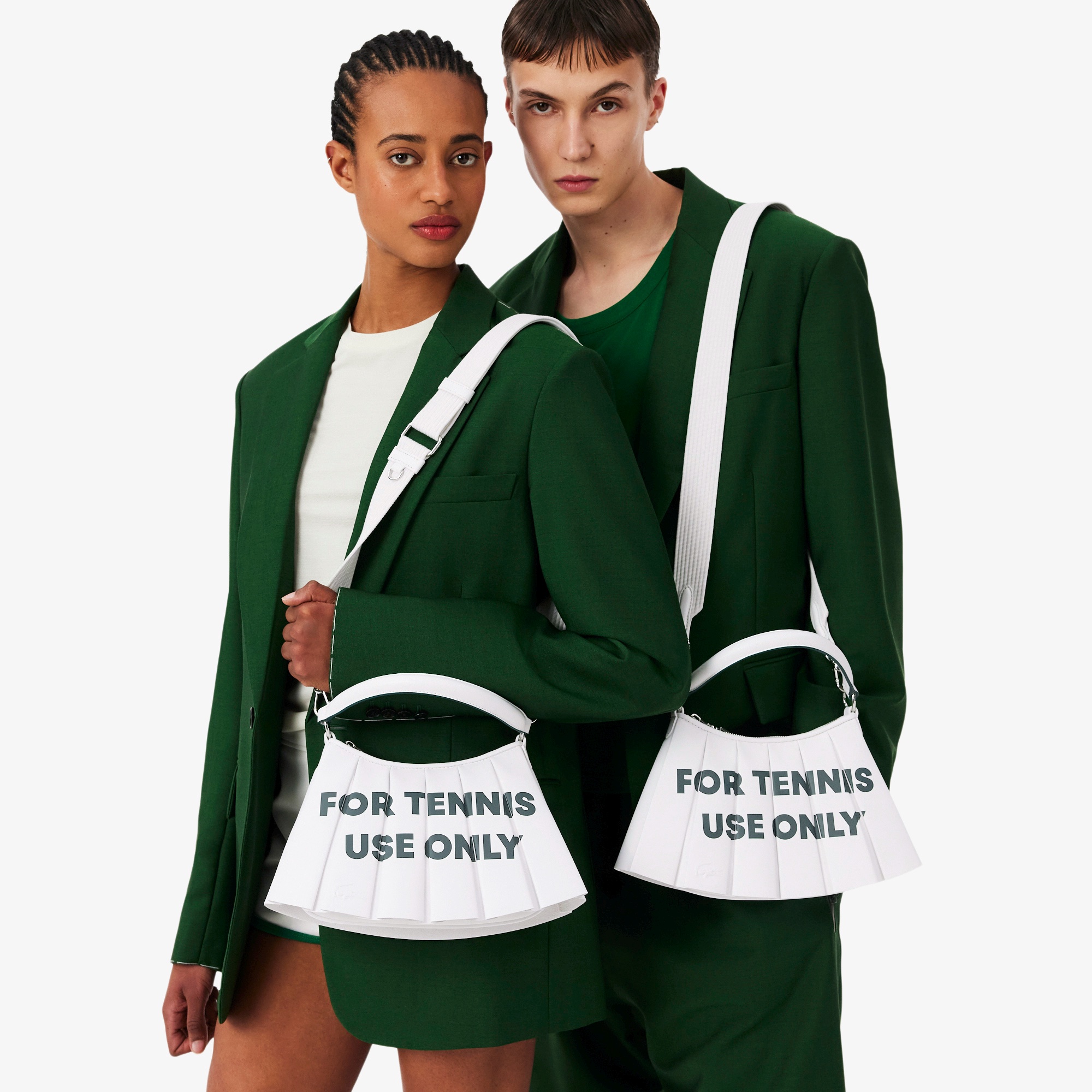 『SS26 Fashion Show』ランラン プリントスモールレザーバッグ