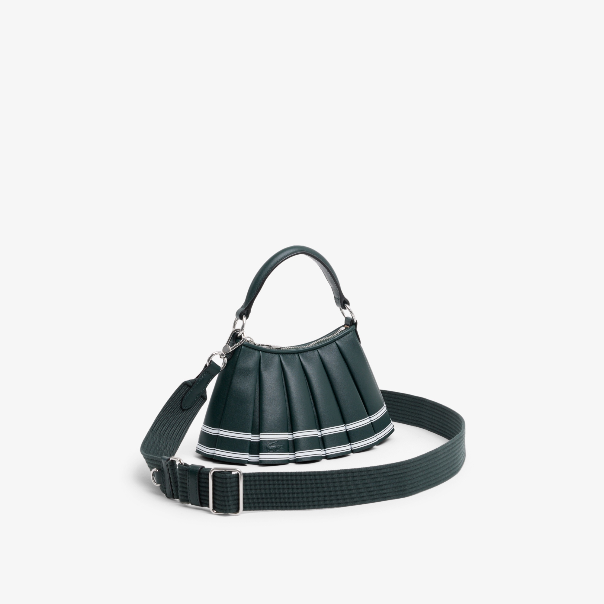 『SS26 Fashion Show』 ミニランラン ラインプリントレザーバッグ