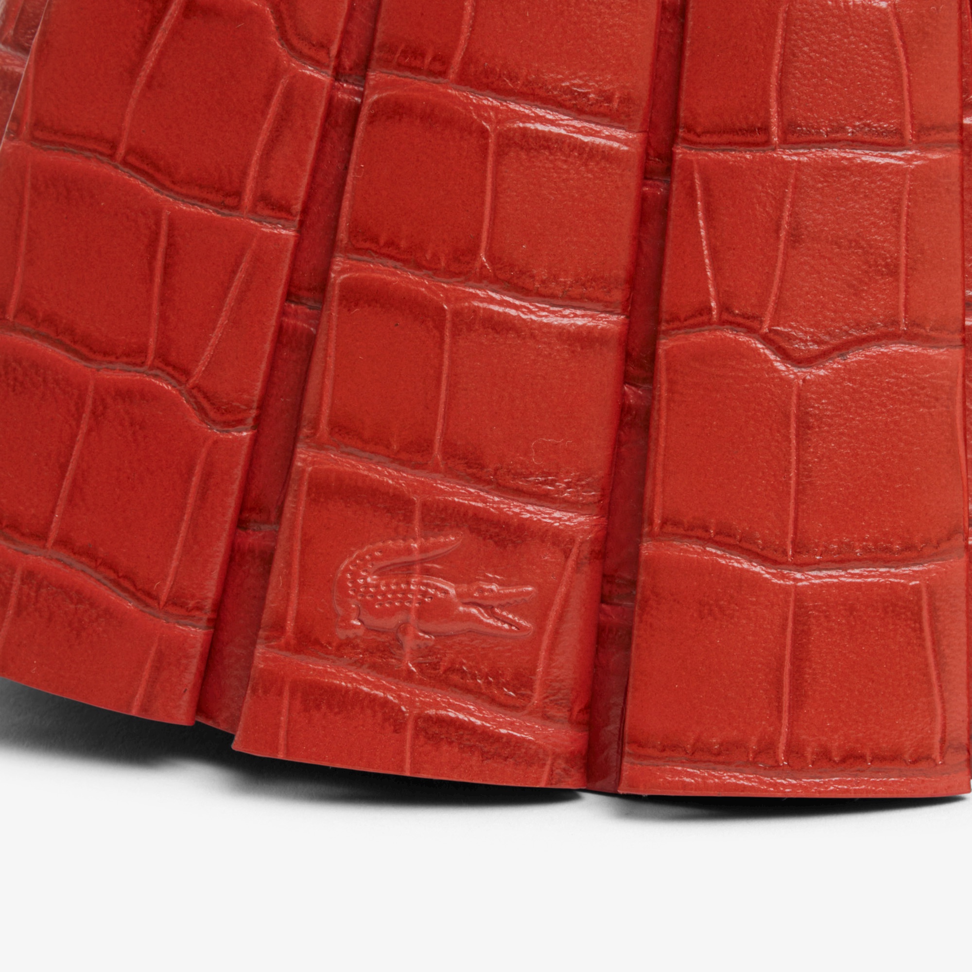 『SS26 Fashion Show』ミニランラン クロコ型押しレザーバッグ