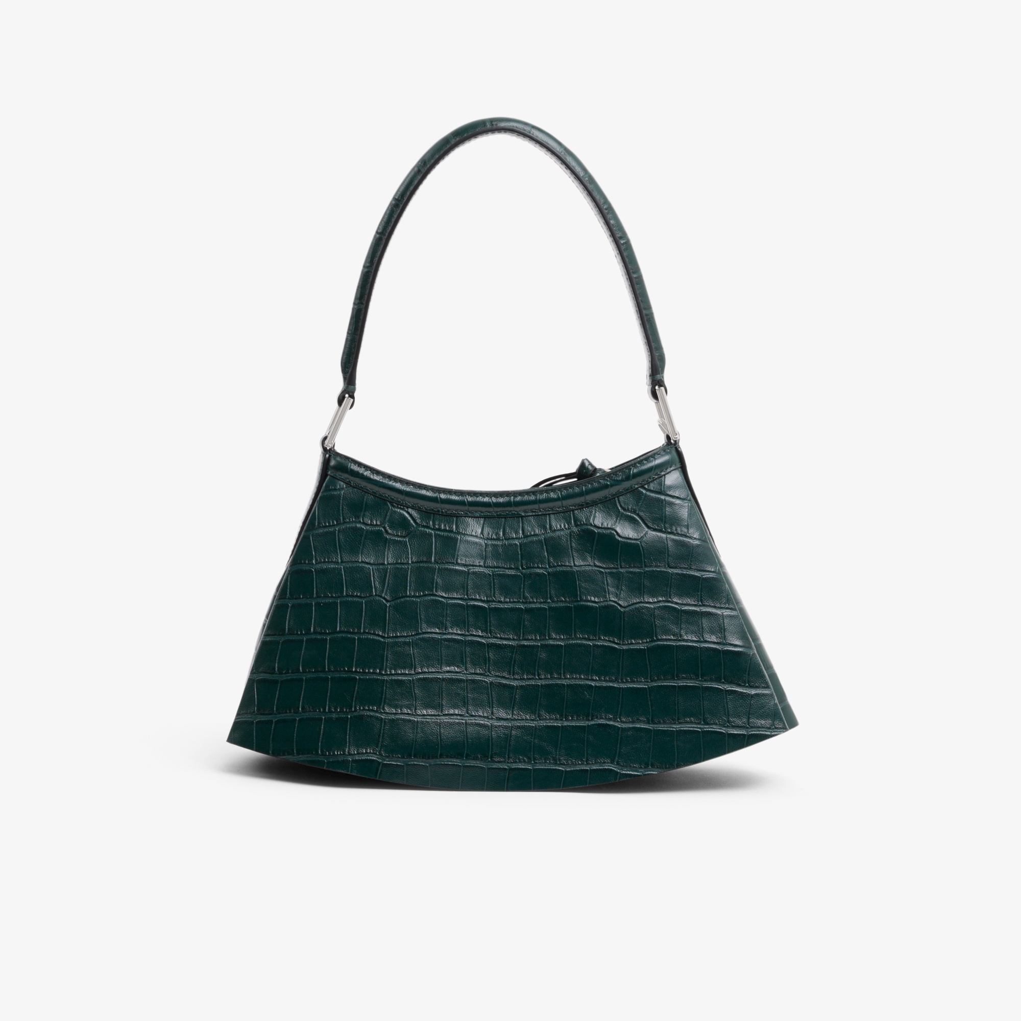 『SS26 Fashion Show』 ミニランラン クロコ型押しレザーバッグ