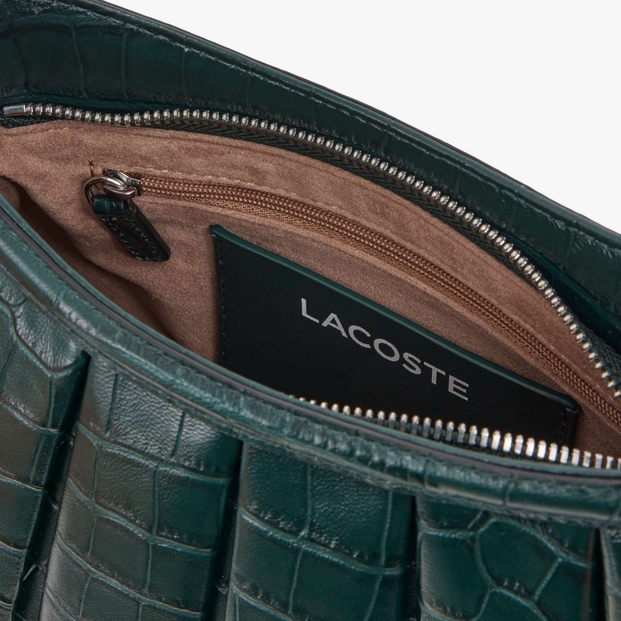 『SS26 Fashion Show』 ミニランラン クロコ型押しレザーバッグ