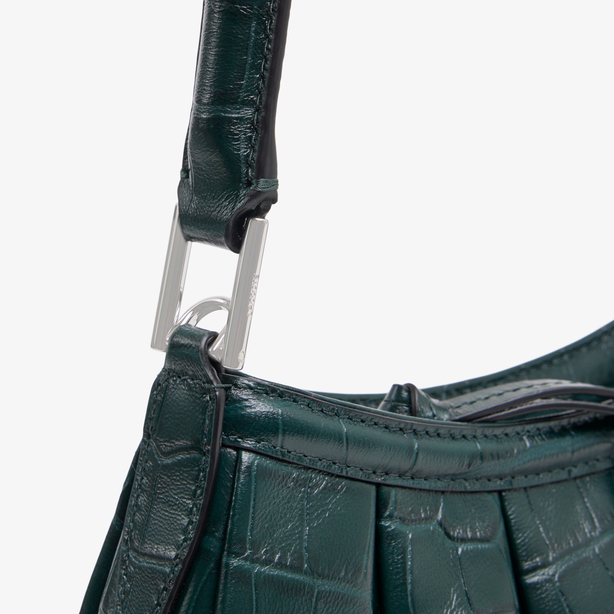 『SS26 Fashion Show』 ミニランラン クロコ型押しレザーバッグ