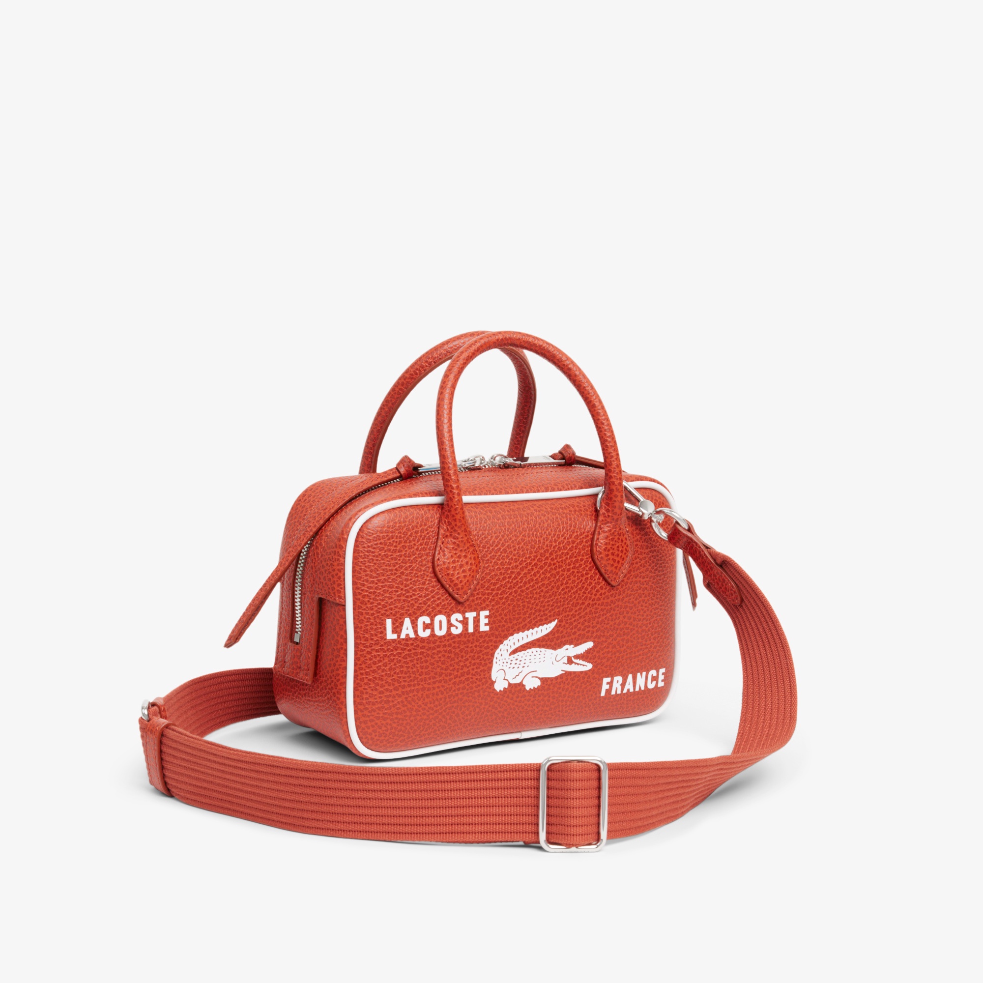 『SS26 Fashion Show』 プリントレザースモールジムバッグ