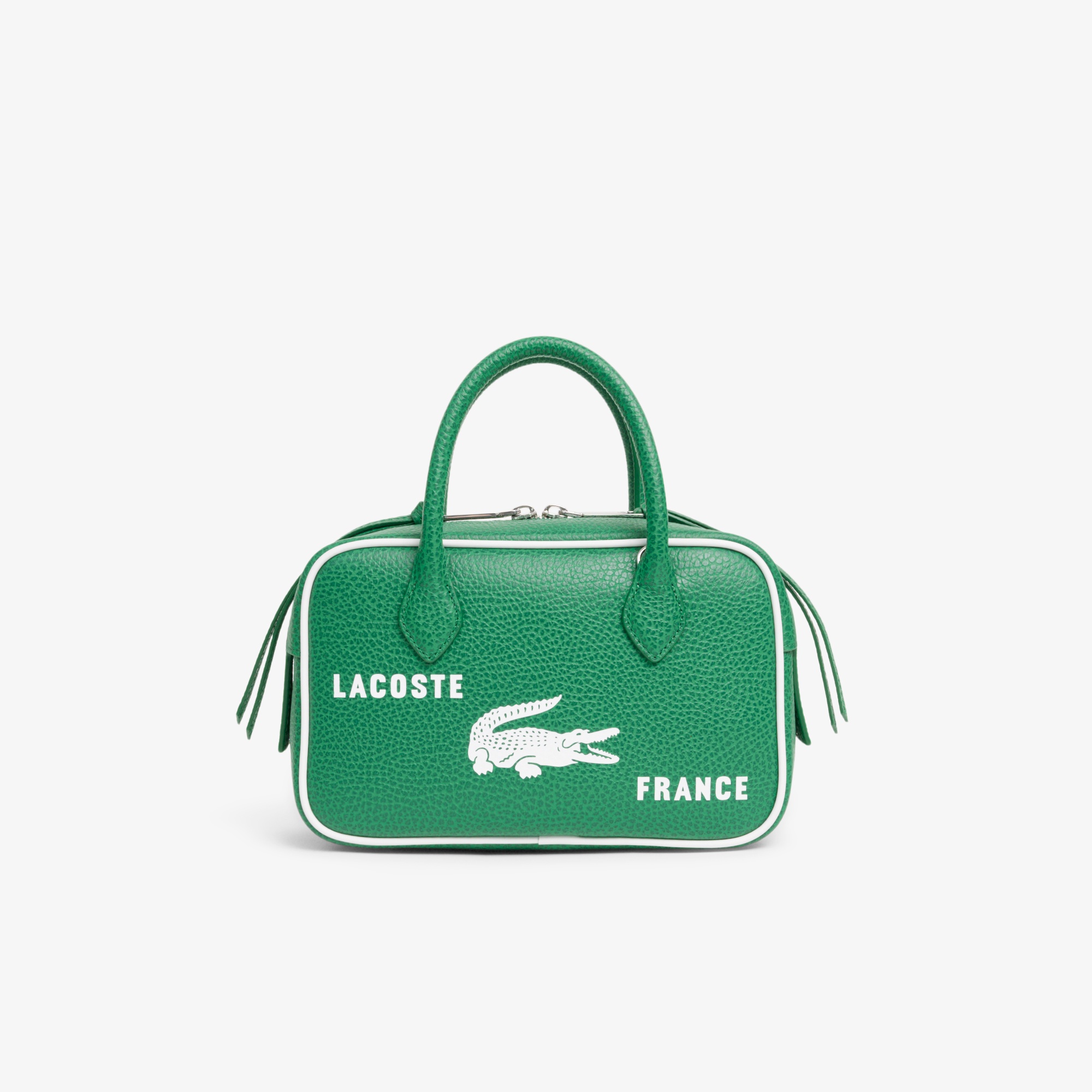 『SS26 Fashion Show』 プリントレザースモールジムバッグ