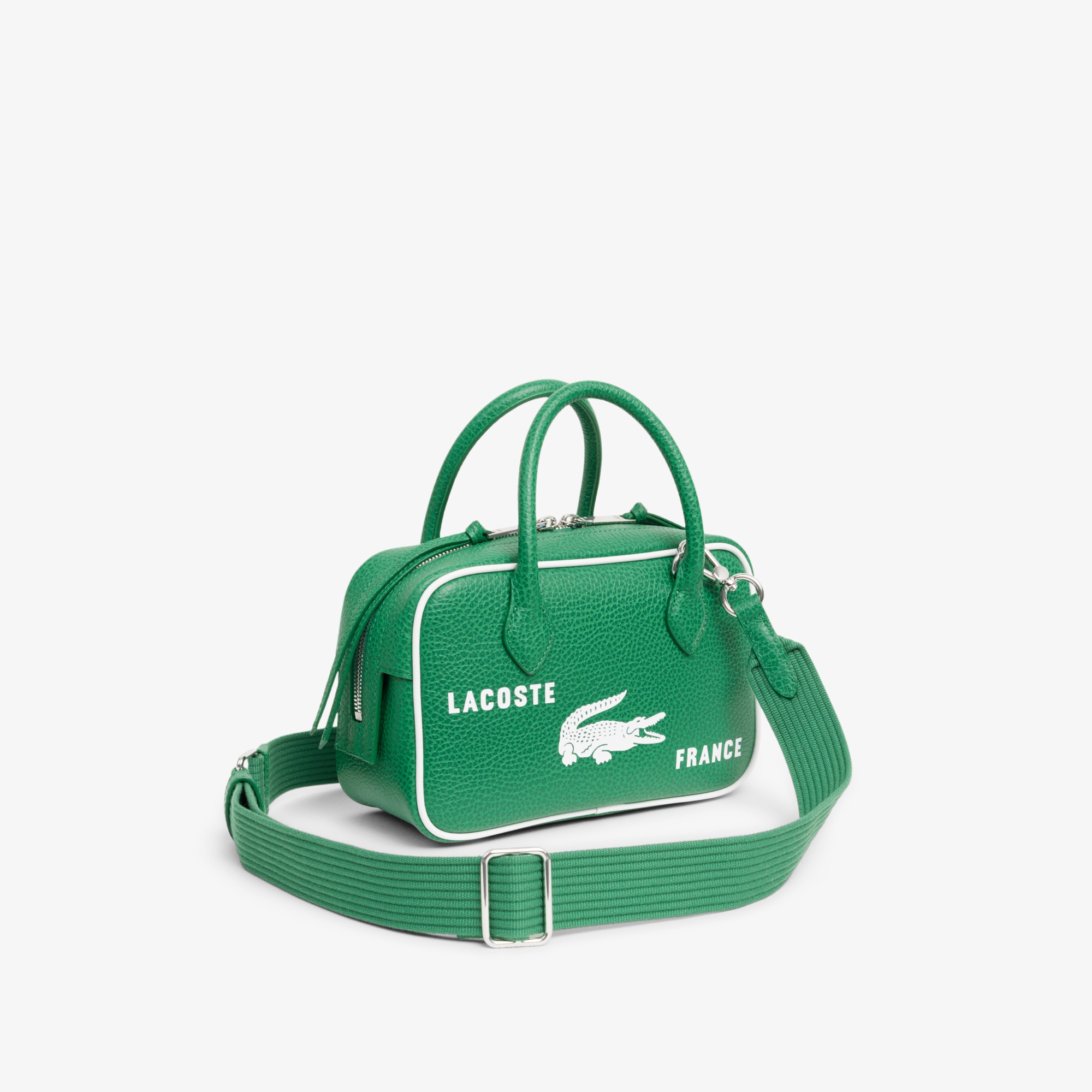 『SS26 Fashion Show』 プリントレザースモールジムバッグ