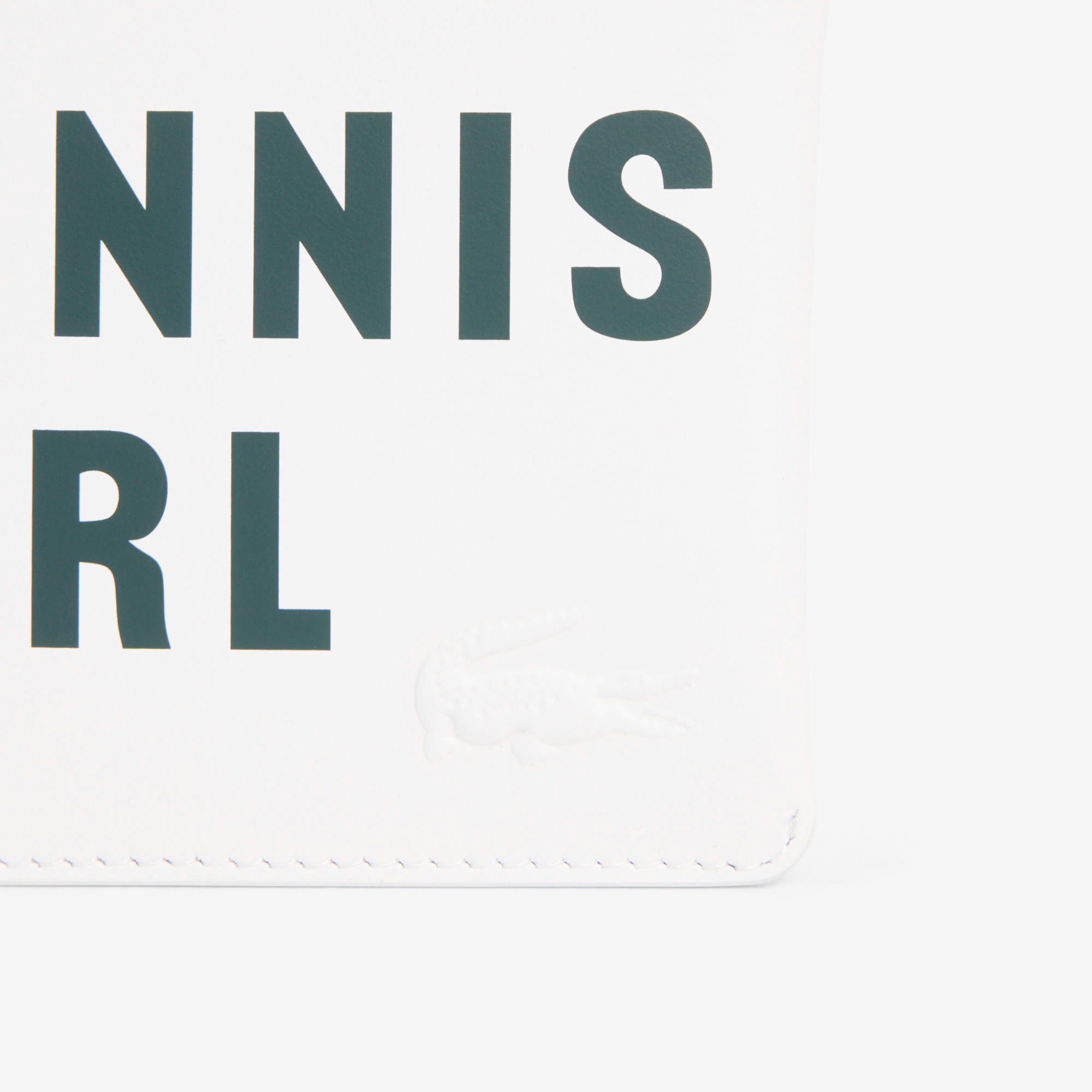 『SS26 Fashion Show』 ワニモチーフカラビナストラップレタープリントカードホルダー