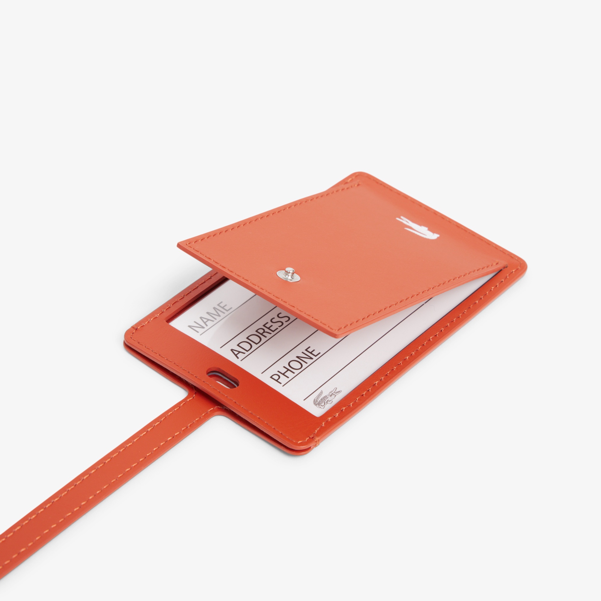 『SS26 Fashion Show』 プリントレザーラゲッジタグ