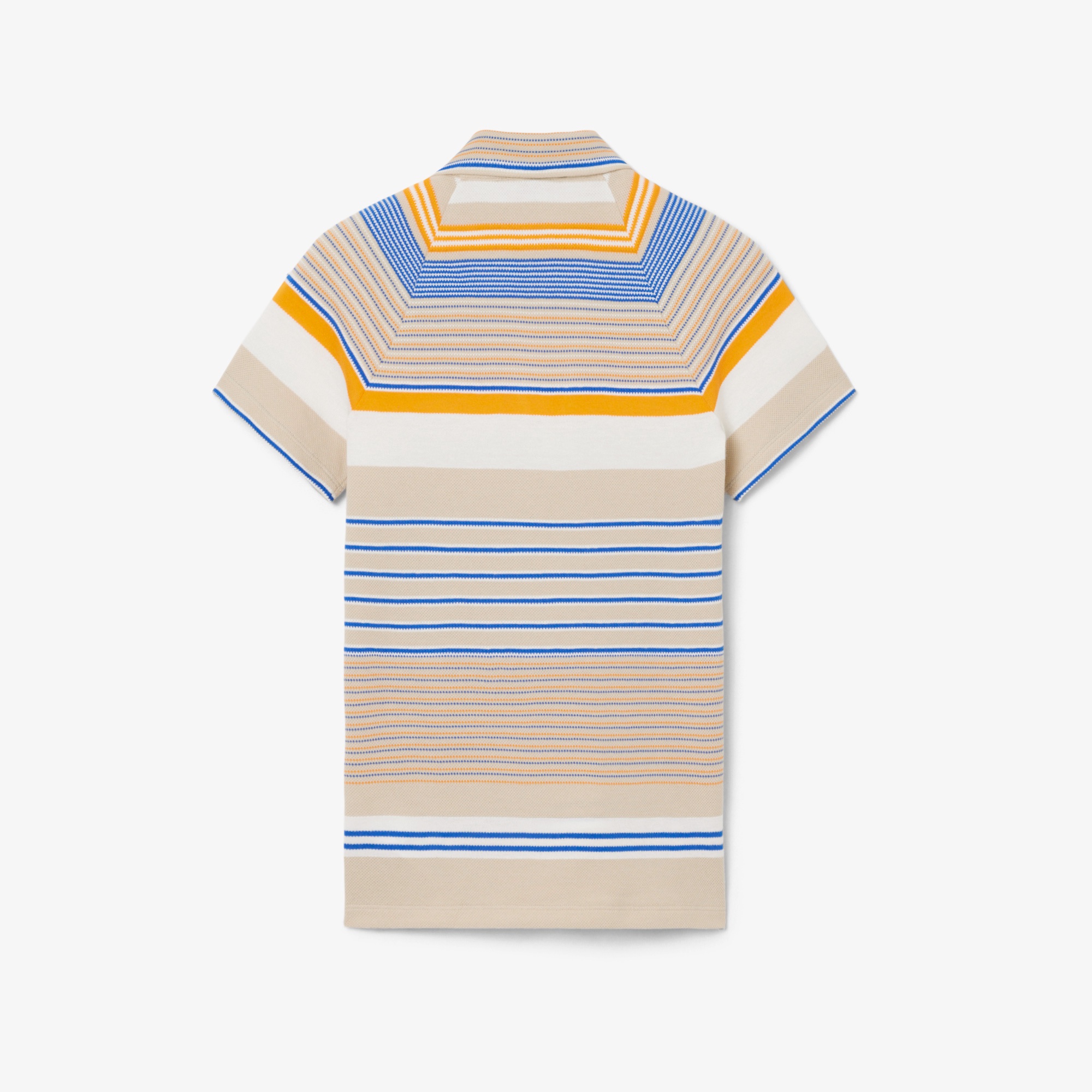 『SS26 Fashion Show』 マルチボーダー鹿の子地ポロシャツ