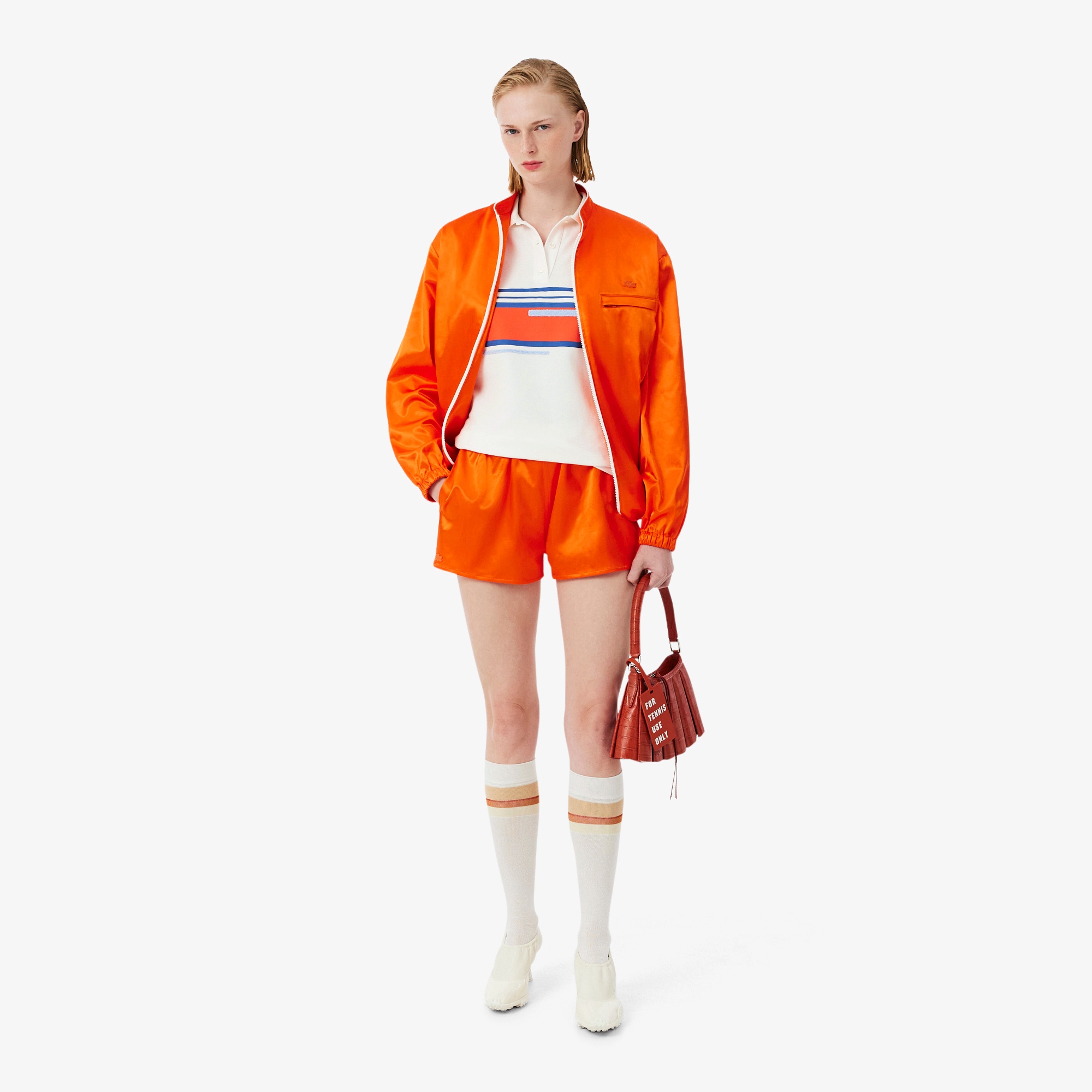 『SS26 Fashion Show』 プチ鹿の子地ボーダーポロシャツ