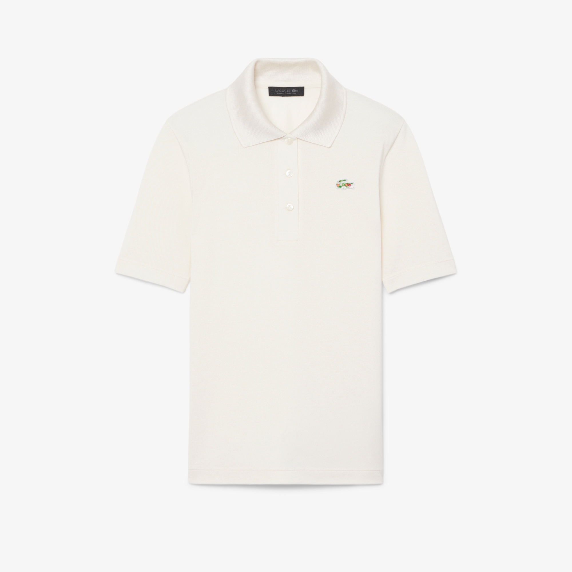 『SS26 Fashion Show』 ビーズワニロゴシルク鹿の子ポロシャツ