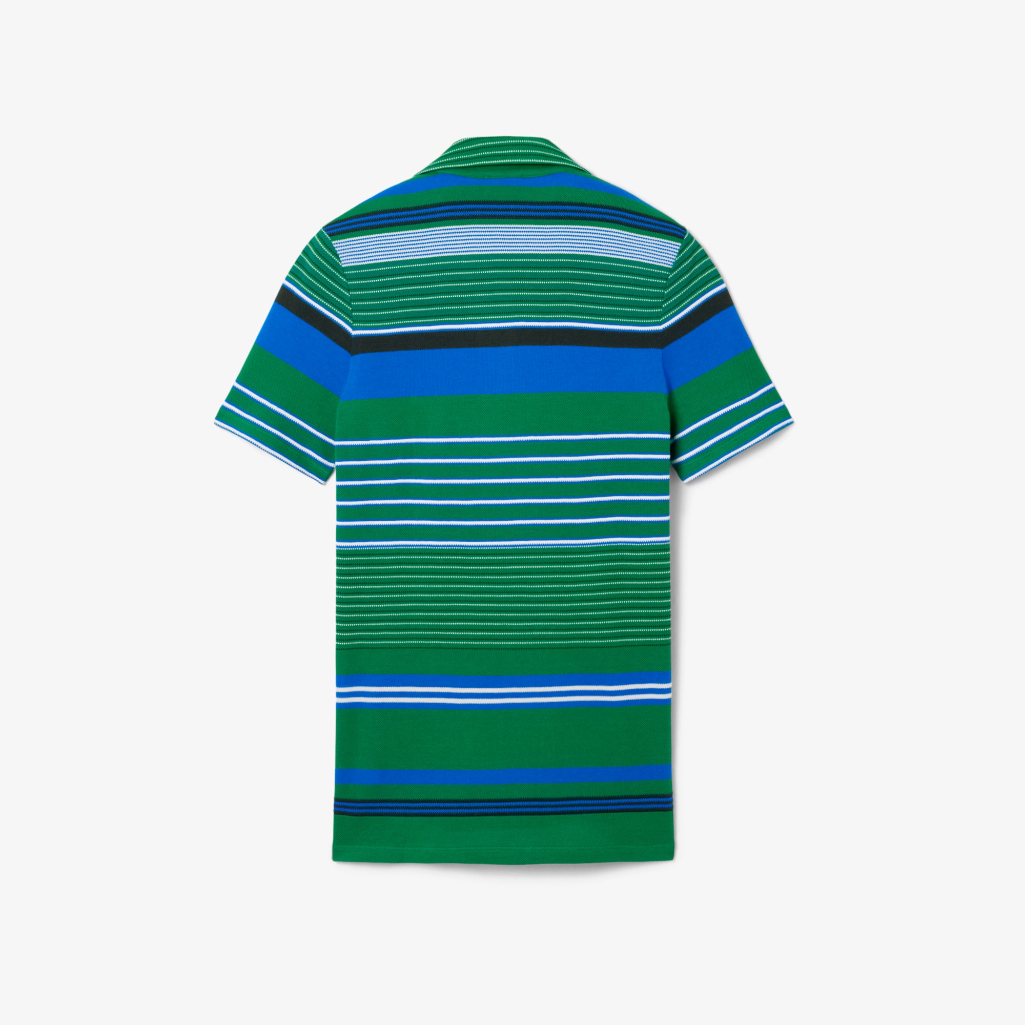 『SS26 Fashion Show』 マルチボーダーVネックポロシャツ