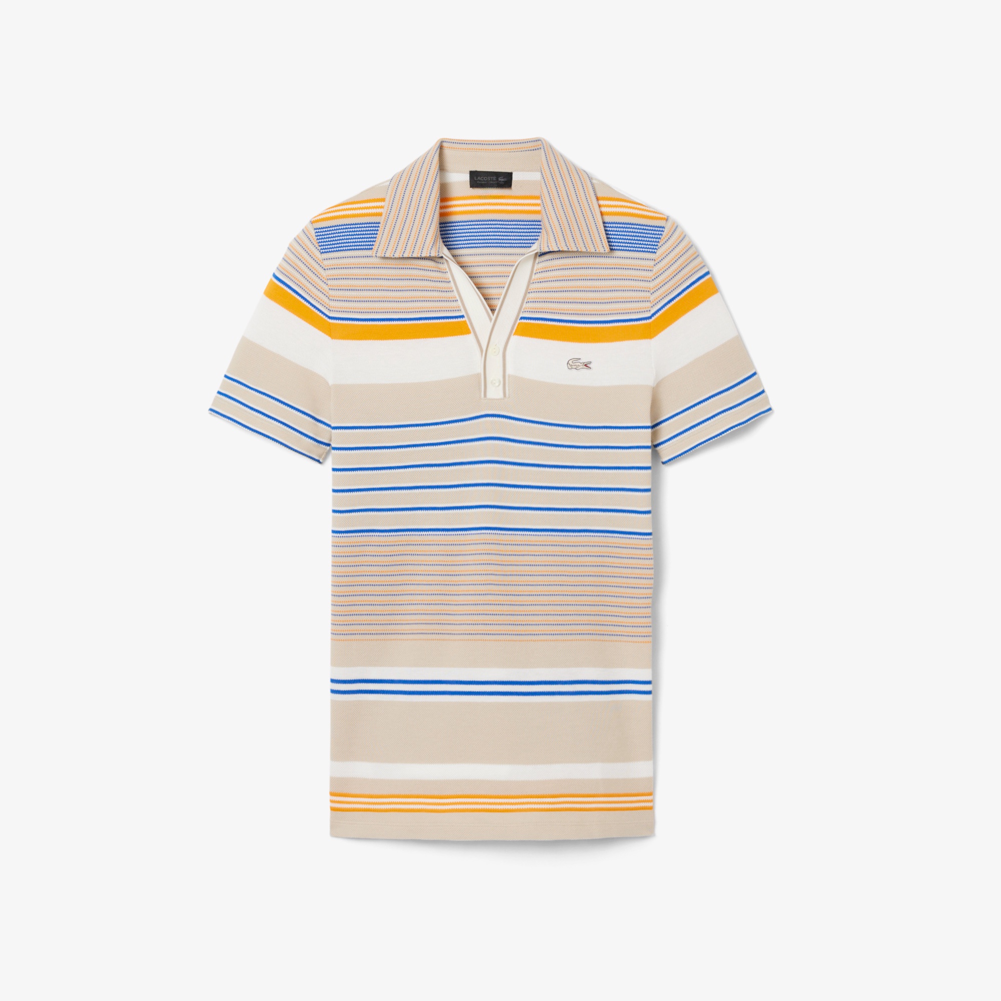 『SS26 Fashion Show』 マルチボーダーVネックポロシャツ