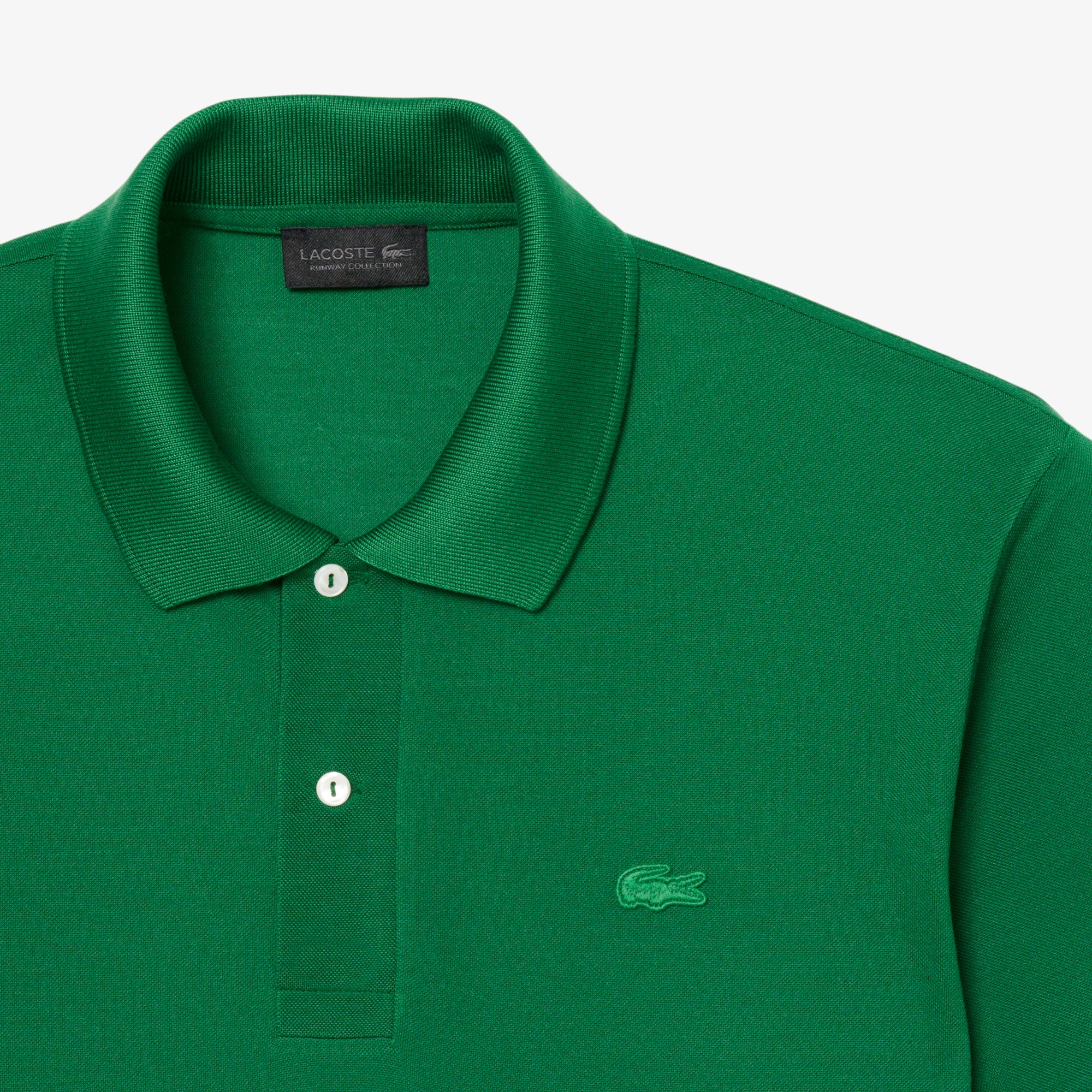 『SS26 Fashion Show』 シルク鹿の子ポロシャツ