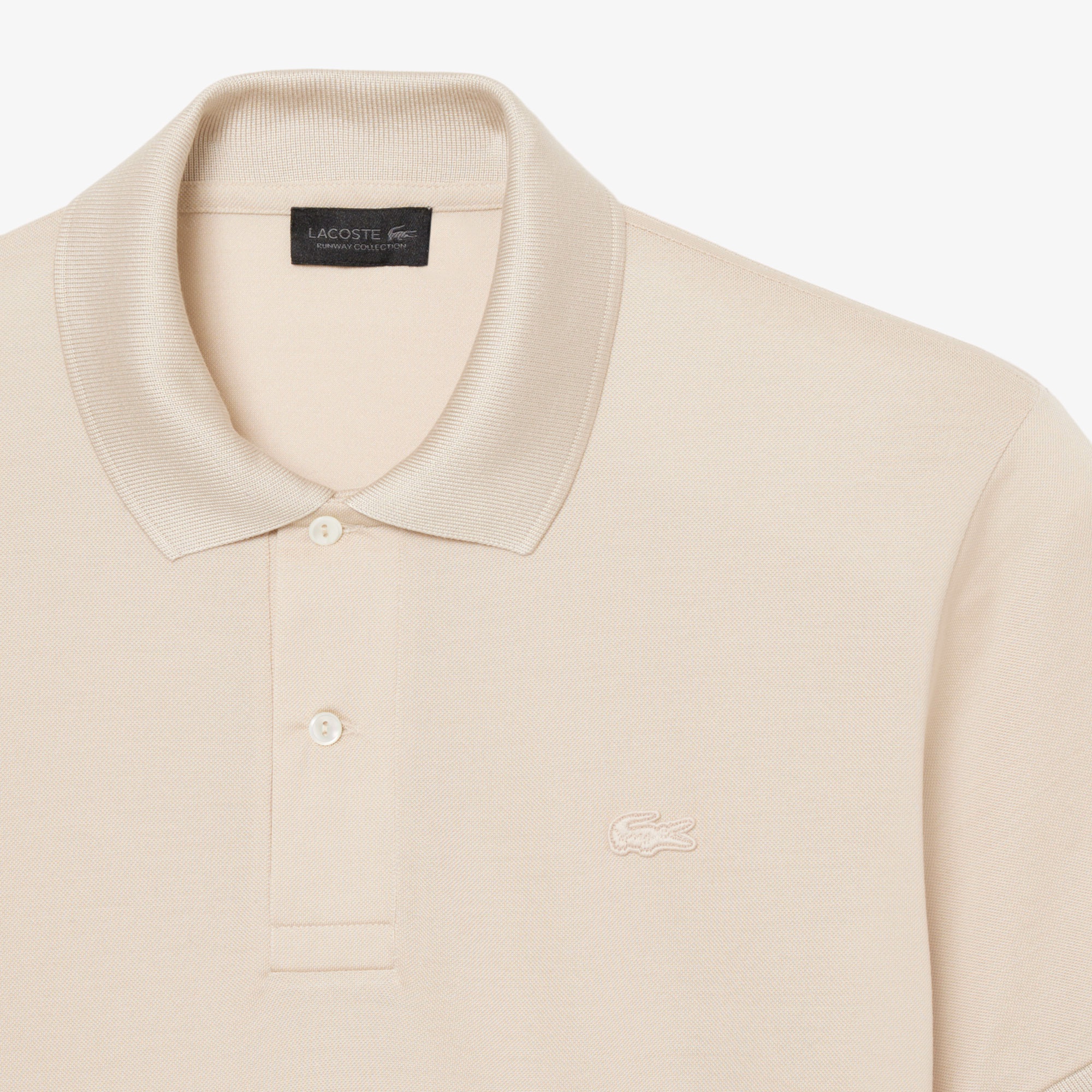 『SS26 Fashion Show』 シルク鹿の子ポロシャツ