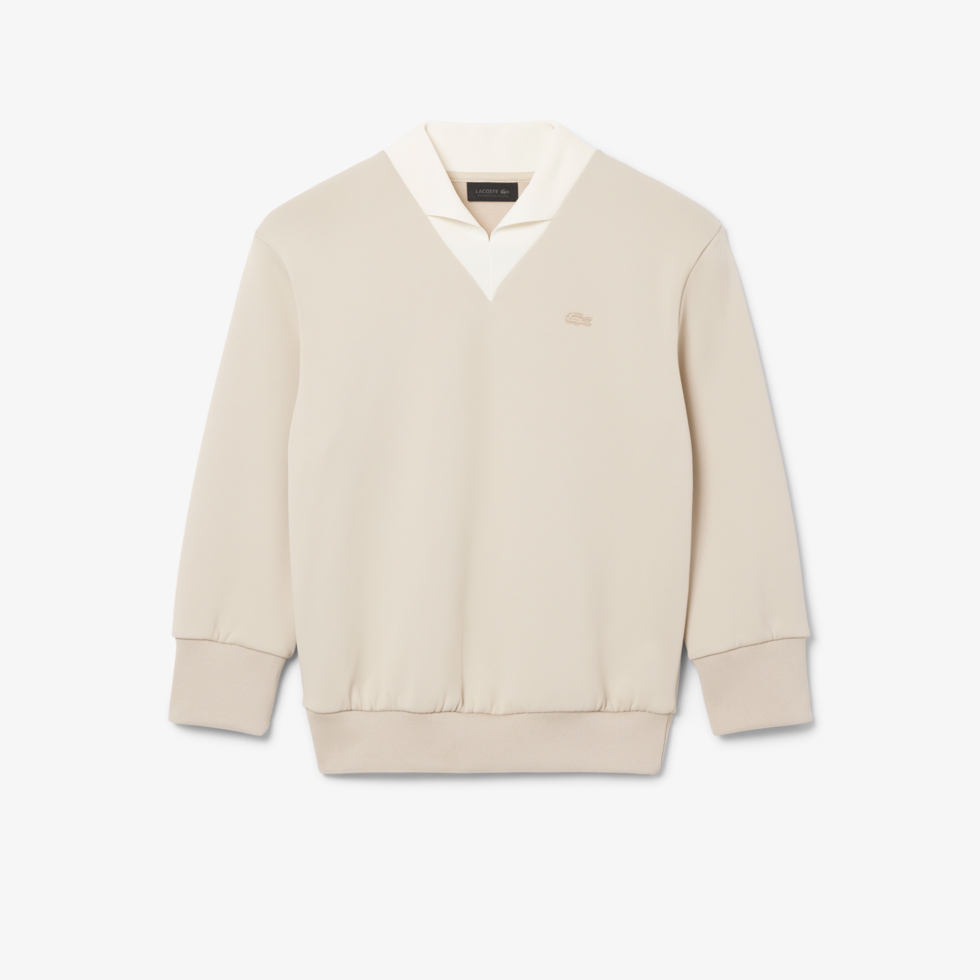 『SS26 Fashion Show』 サテンニットVネックスウェット