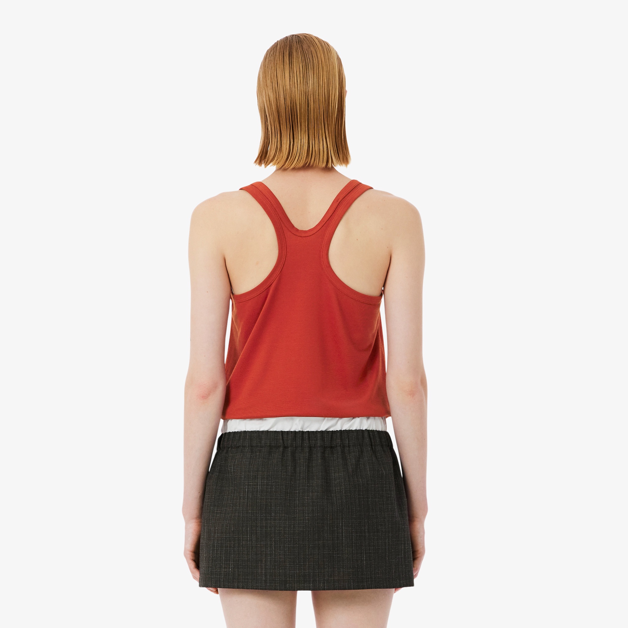 『SS26 Fashion Show』 シルク鹿の子タンクトップ