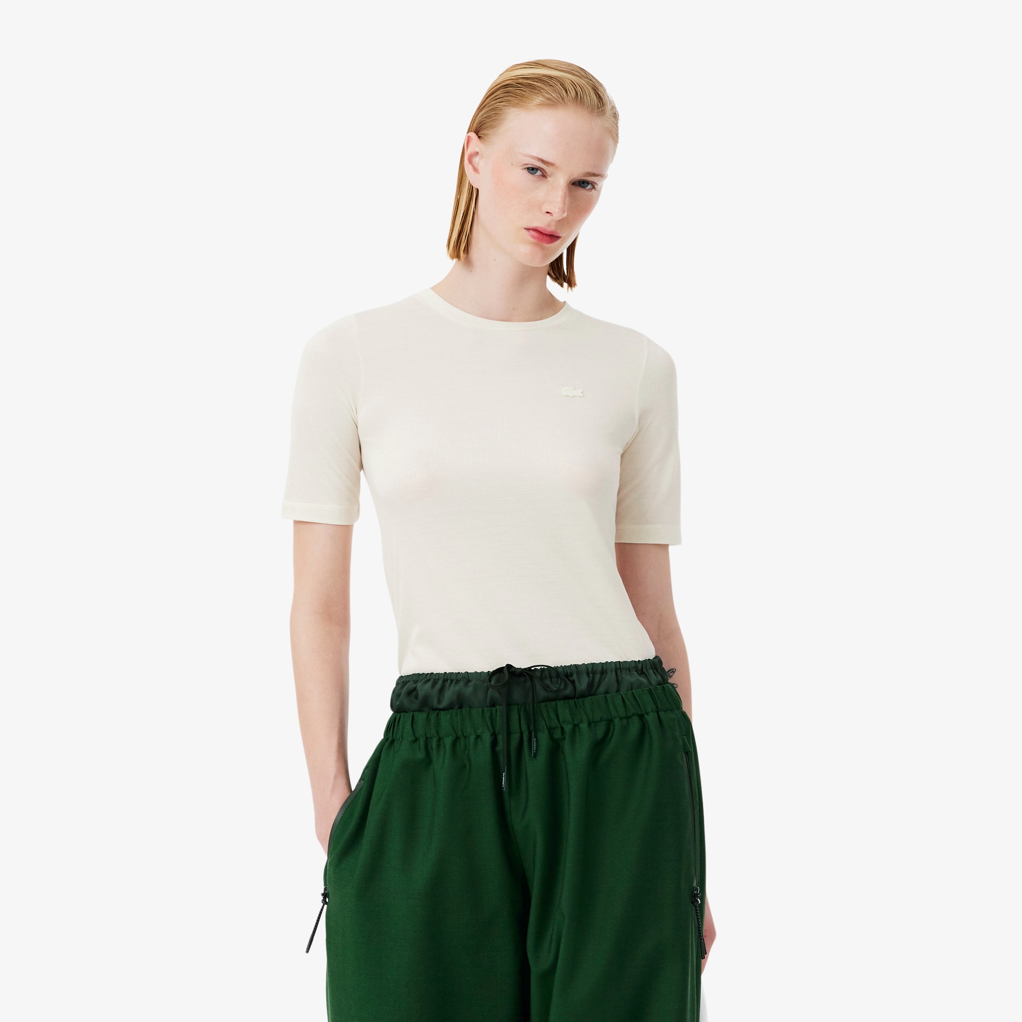 『SS26 Fashion Show』 シルク鹿の子Tシャツ