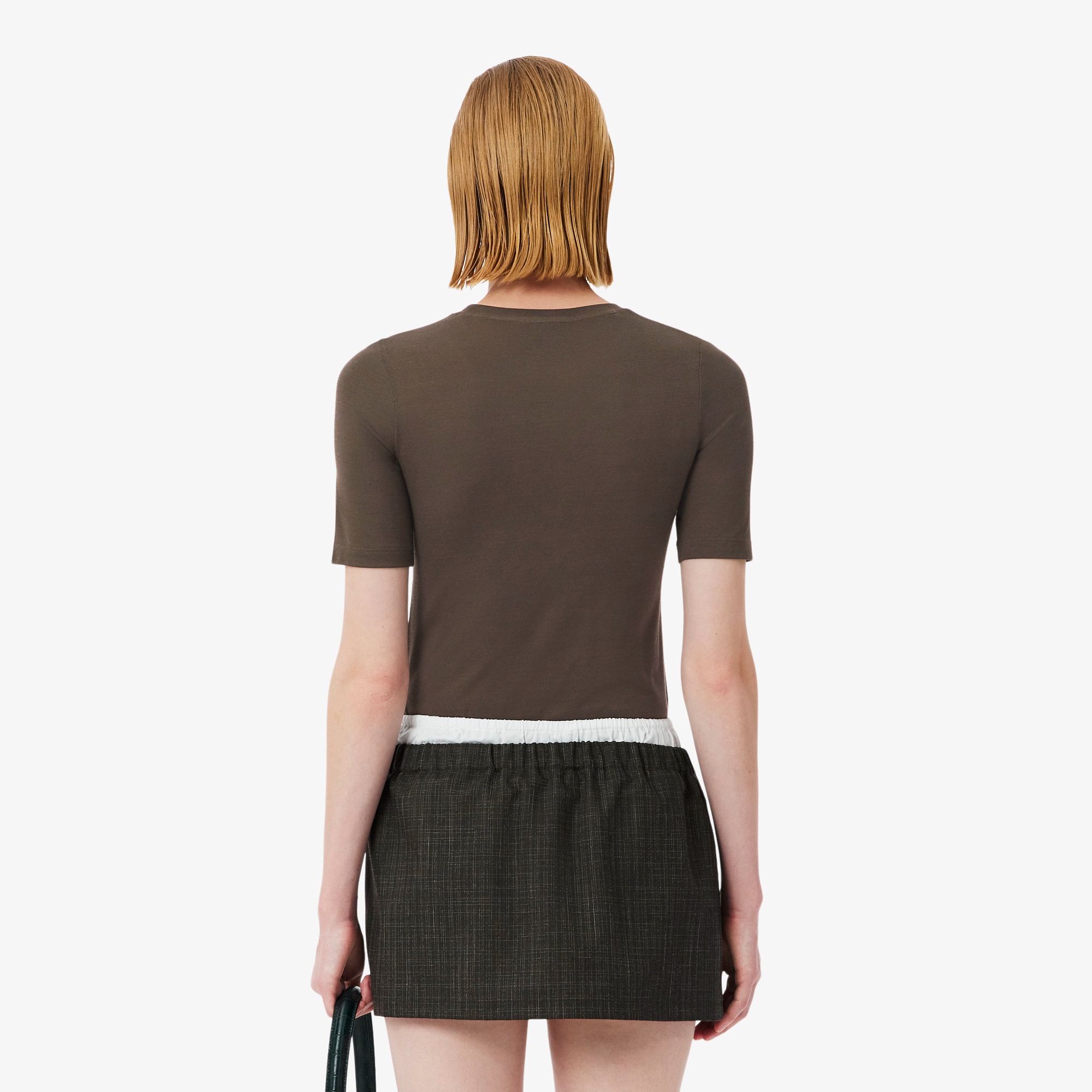 『SS26 Fashion Show』 シルク鹿の子Tシャツ