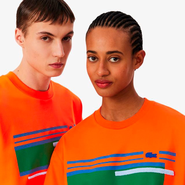 『SS26 Fashion Show』 テクスチャーボーダージャージTシャツ