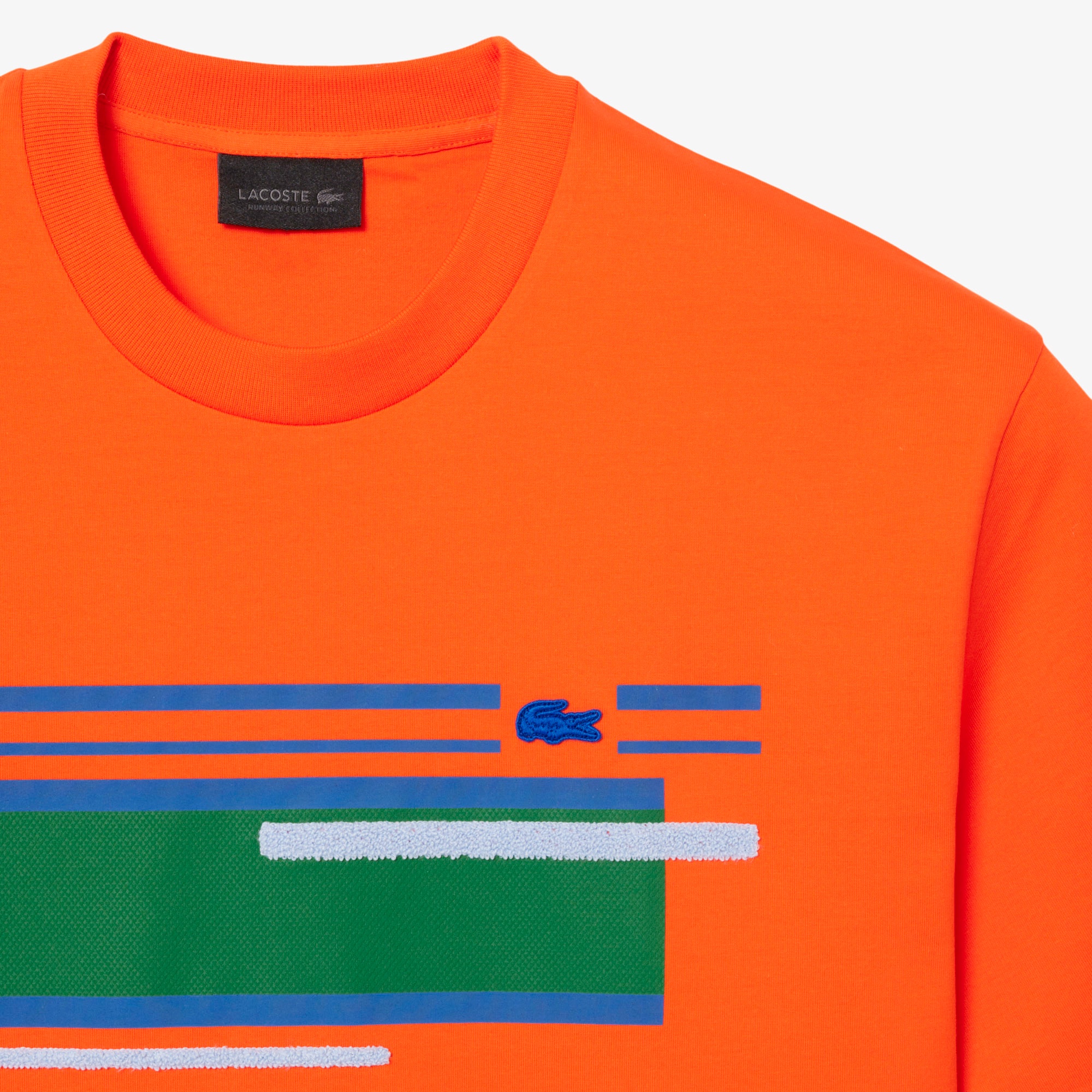 『SS26 Fashion Show』 テクスチャーボーダージャージTシャツ