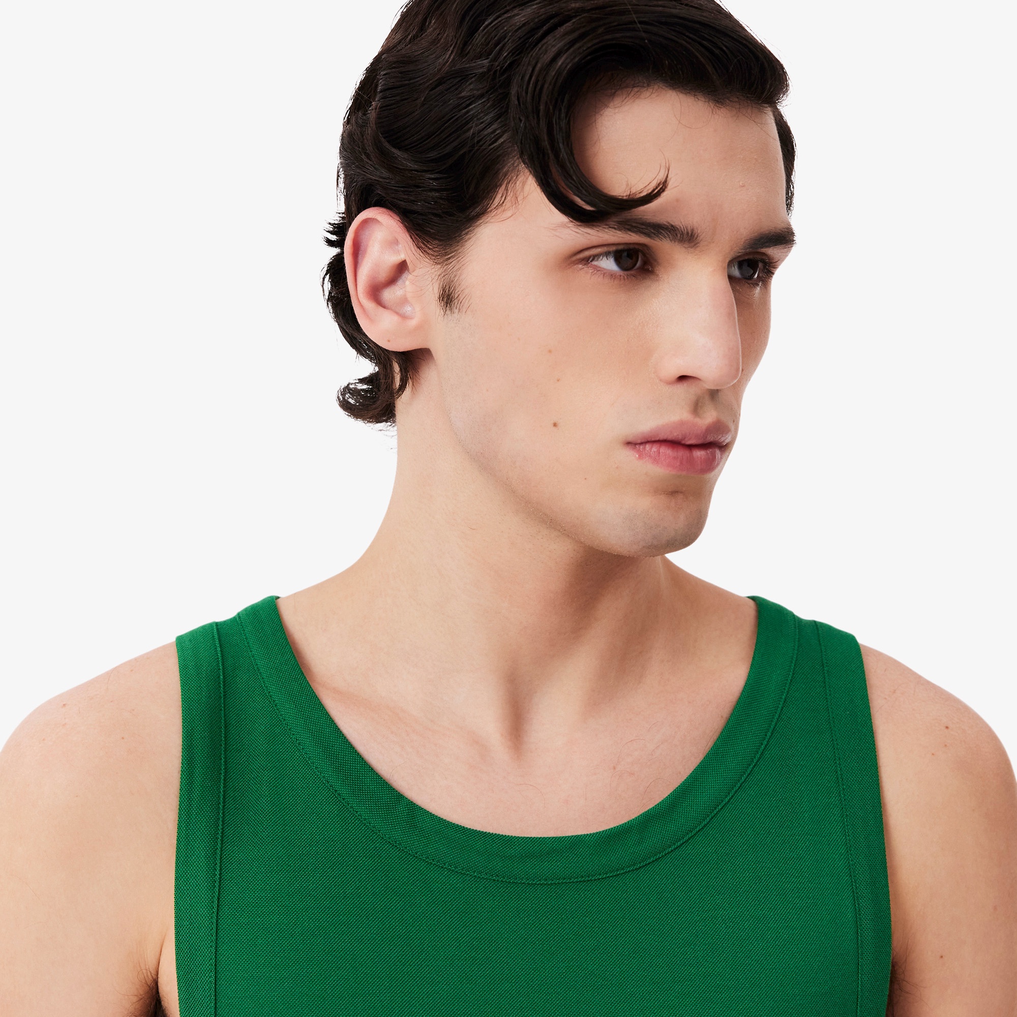 『SS26 Fashion Show』 シルク鹿の子地タンクトップ