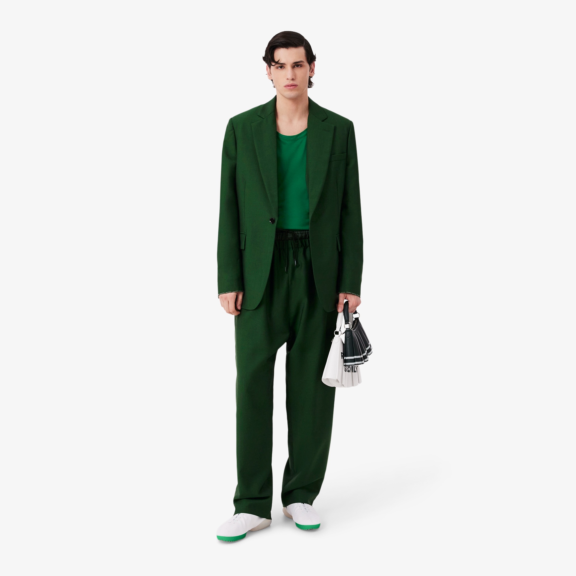 『SS26 Fashion Show』 シルク鹿の子地タンクトップ