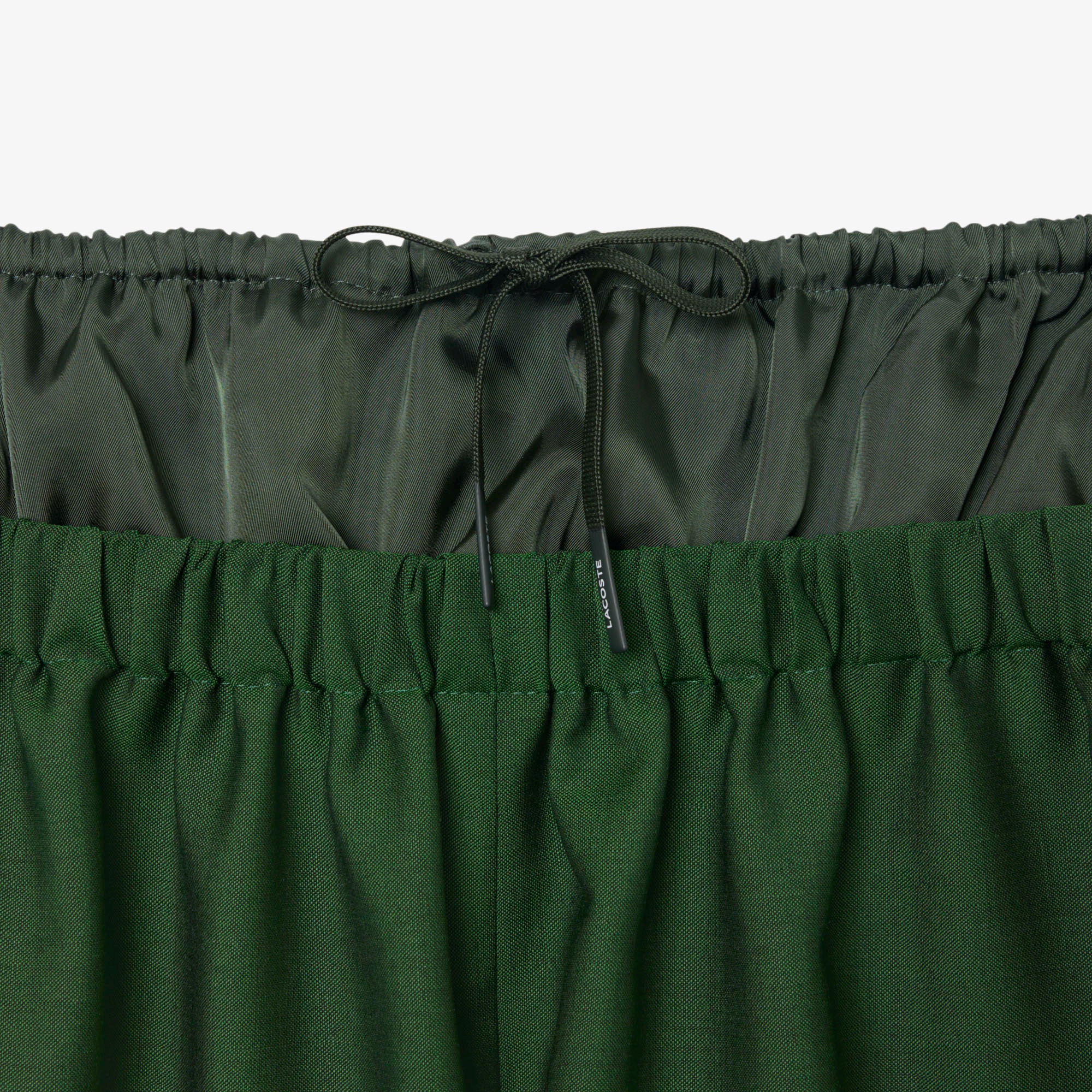 『SS26 Fashion Show』 ミックスファブリックウールパンツ